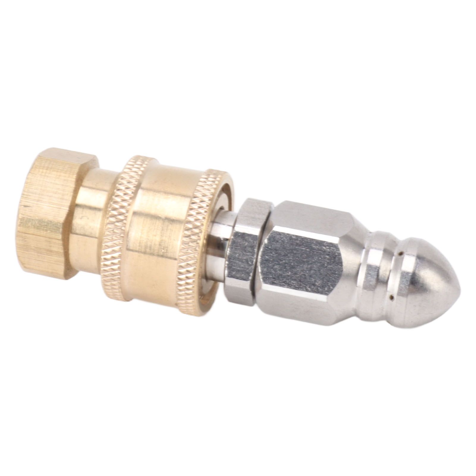 Compact Sewer Nozzle G1/4 Quick Insert Drain Hose Nozzle Pressure Washer Nozzle Fittings Sewer for Internal Thread G3/8 - Image 8