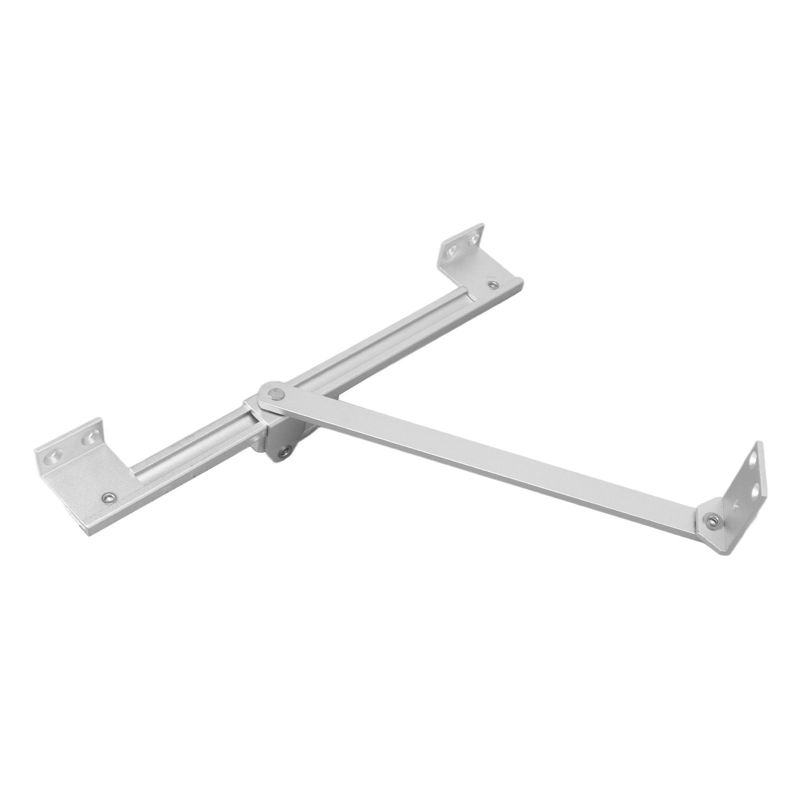 Casement Window Hinge Adjustable T Shape Positioning Window Safety Hinge Extrapolated Window Fitting for Home Office Silver - Image 8