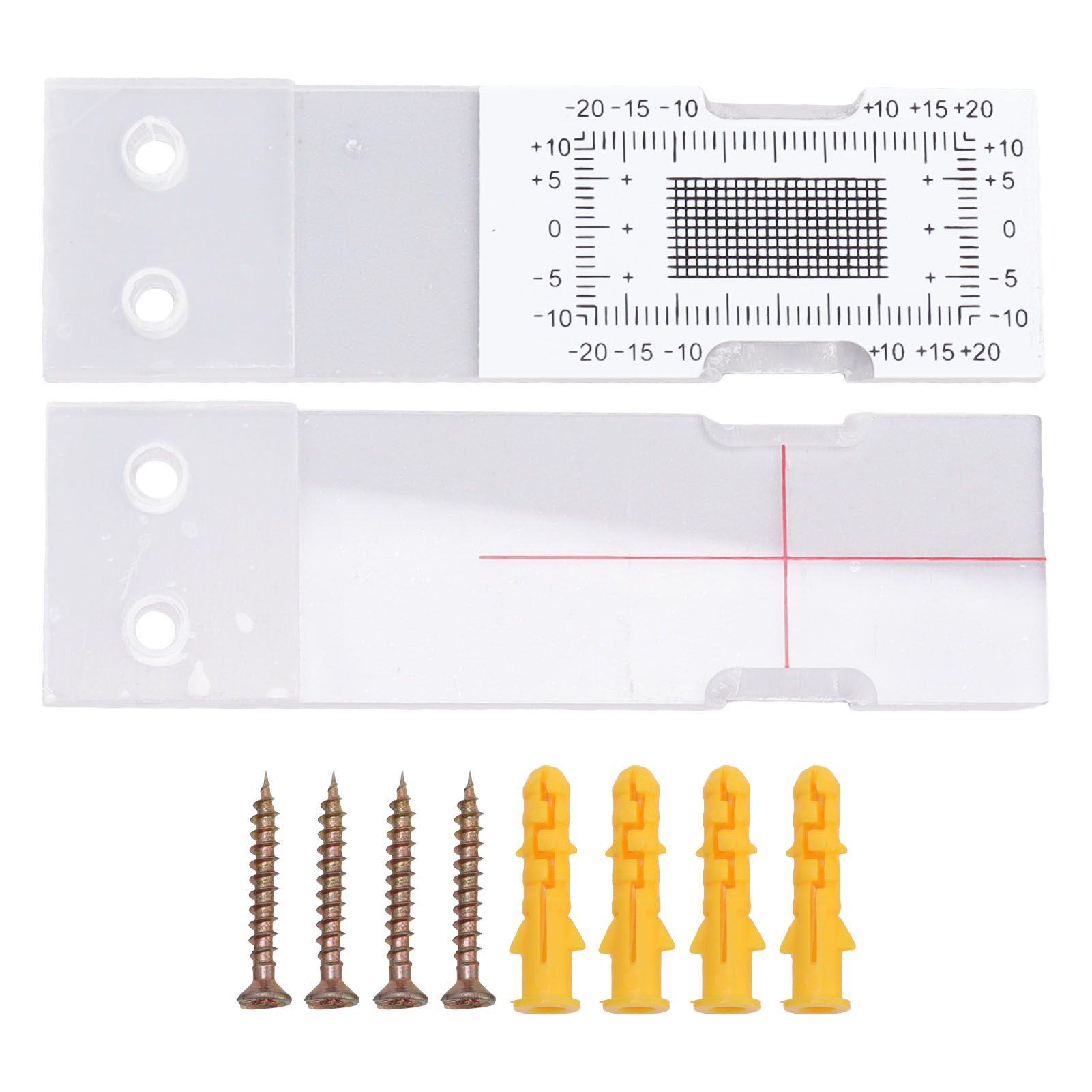Gap Measuring Instrument Acrylic Building Wall Standard Crack Monitor Corner Crack Comparison Caliper - Image 1