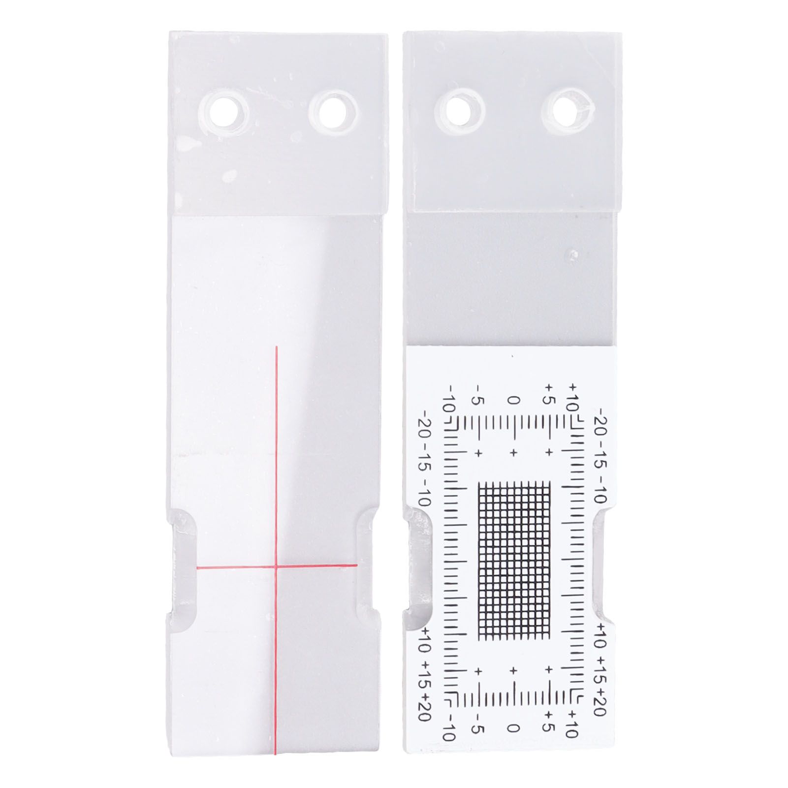 Gap Measuring Instrument Acrylic Building Wall Standard Crack Monitor Corner Crack Comparison Caliper - Image 3
