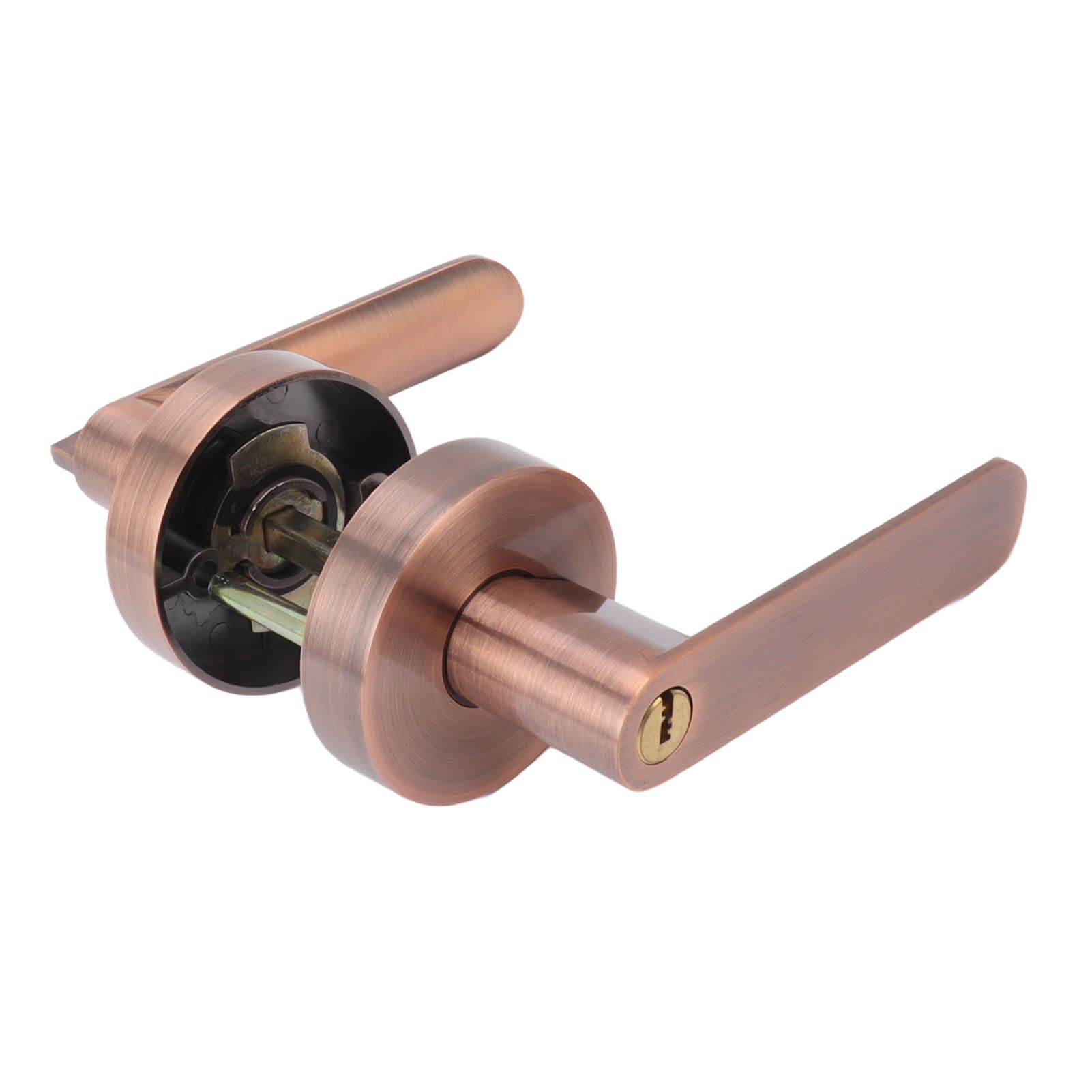 Passage Door Lever Set Aluminum Alloy Simple Modern Door Entry Lever Lock for Hallway Closet - Image 4