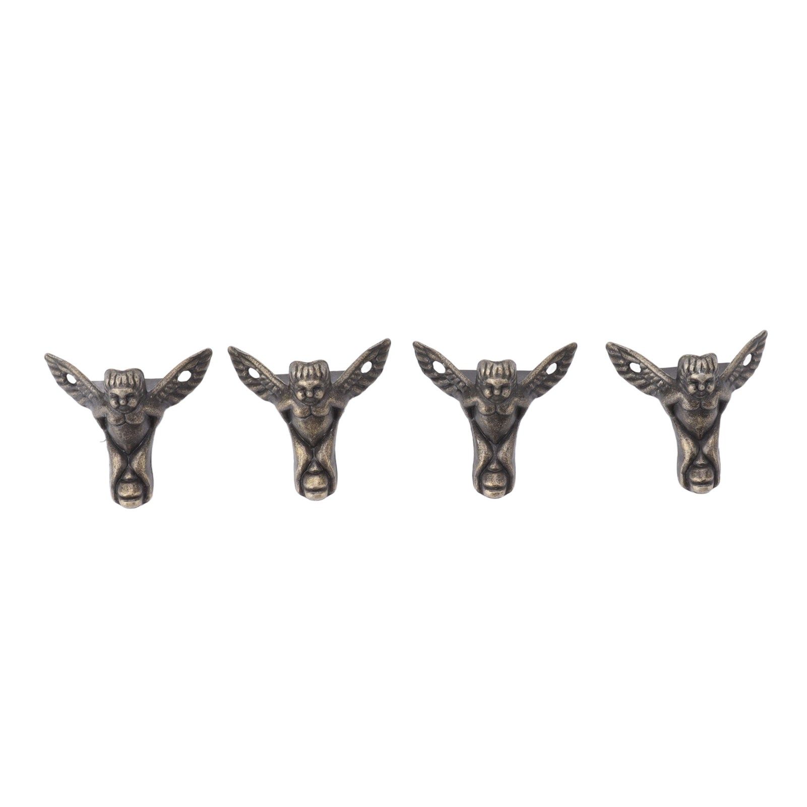 20PCS Metal Box Feet Zinc Alloy Fine Detail Jewelry Box Hardware Feet for Wooden Box Jewelry Box - Image 2