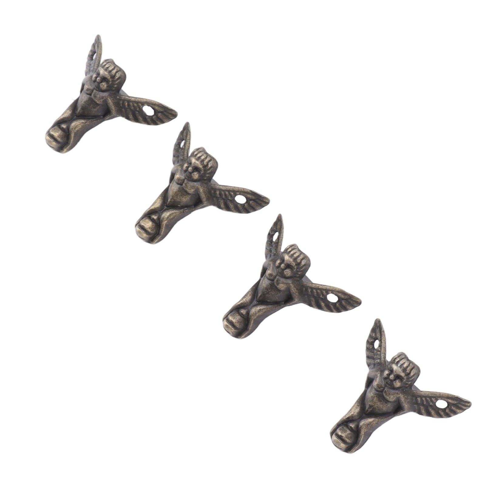 20PCS Metal Box Feet Zinc Alloy Fine Detail Jewelry Box Hardware Feet for Wooden Box Jewelry Box - Image 4