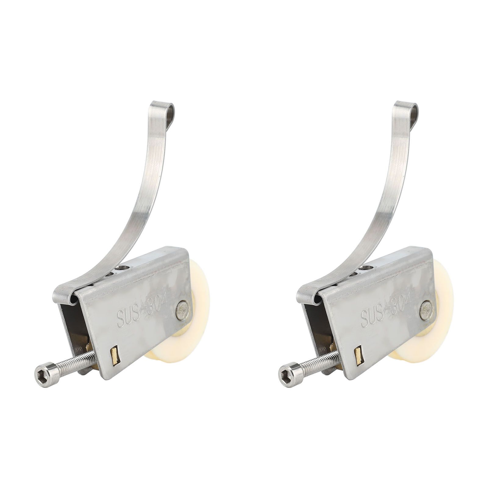2Set Cabinet Sliding Door Window Roller Pulley Stainless Steel Sliding Door Window Roller Pulley Including Upper Wheel Waterproof Copper Core Concave Wheel - Image 3