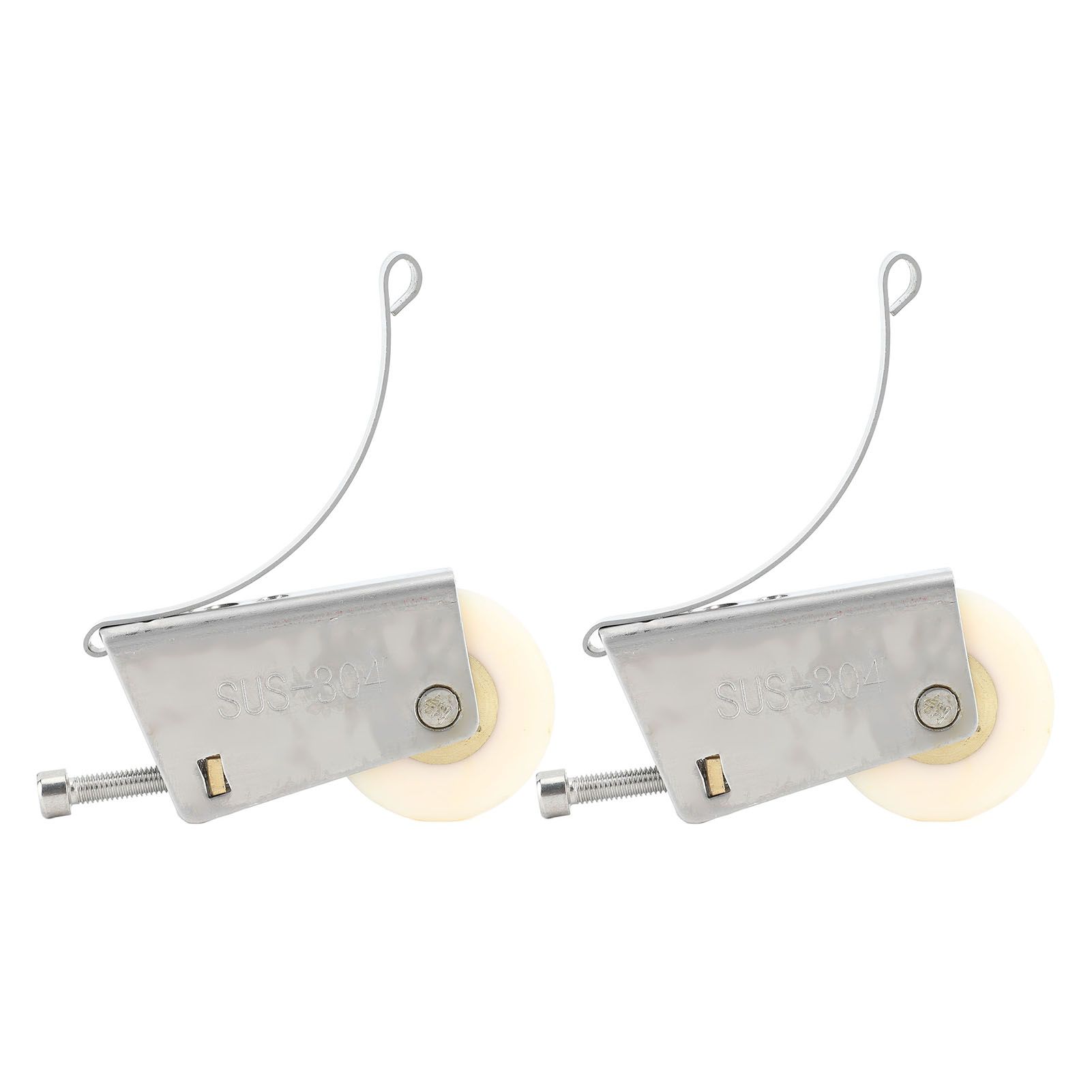2Set Cabinet Sliding Door Window Roller Pulley Stainless Steel Sliding Door Window Roller Pulley Including Upper Wheel Waterproof Copper Core Concave Wheel - Image 5