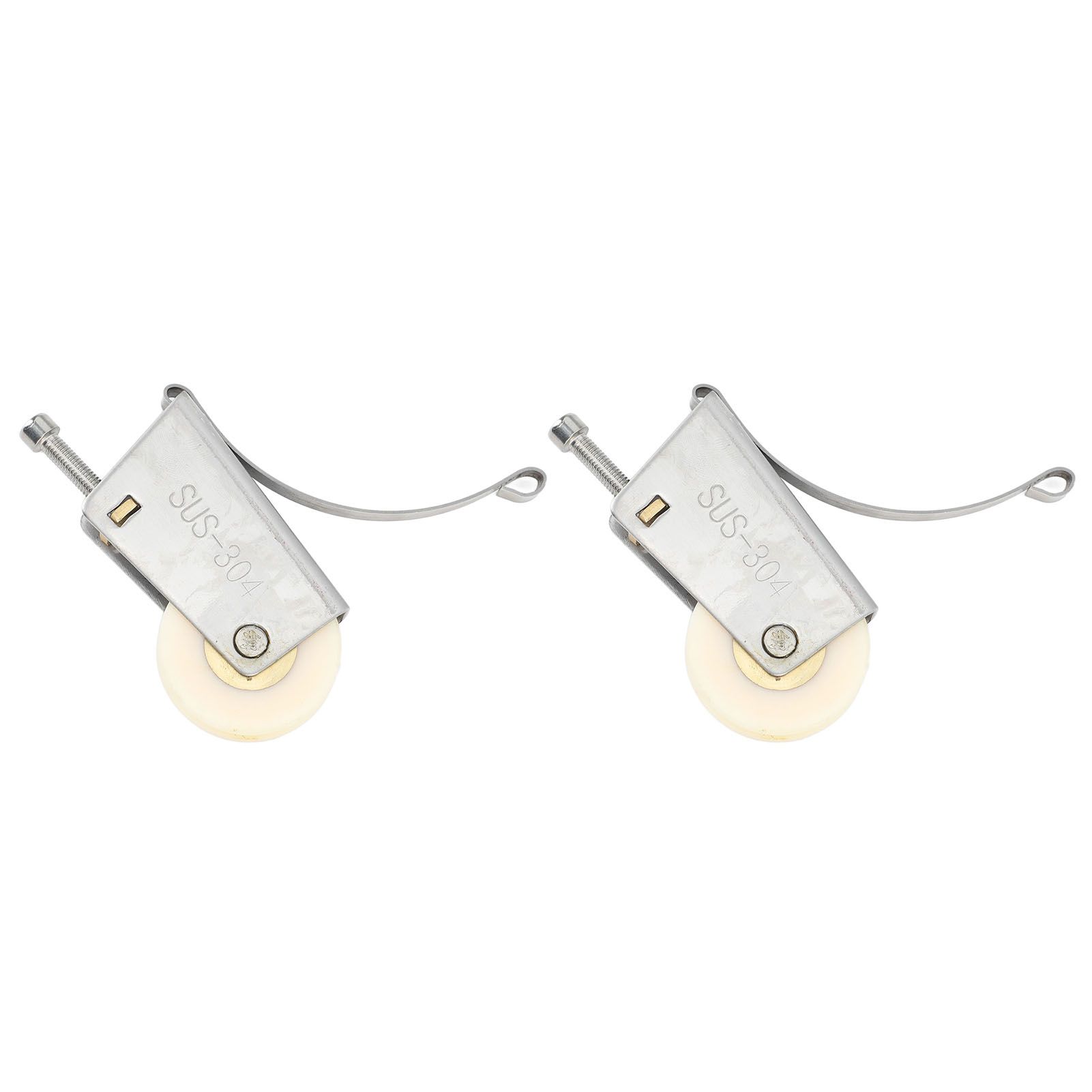 2Set Cabinet Sliding Door Window Roller Pulley Stainless Steel Sliding Door Window Roller Pulley Including Upper Wheel Waterproof Copper Core Concave Wheel - Image 6