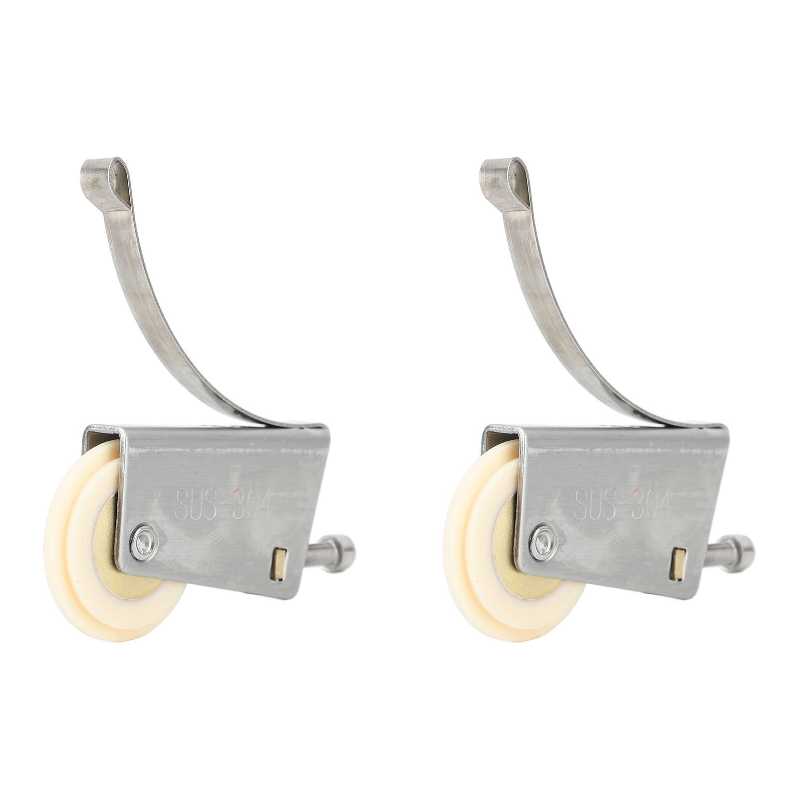 2Set Cabinet Sliding Door Window Roller Pulley Stainless Steel Sliding Door Window Roller Pulley Including Upper Wheel Waterproof Copper Core Cam Wheel - Image 2