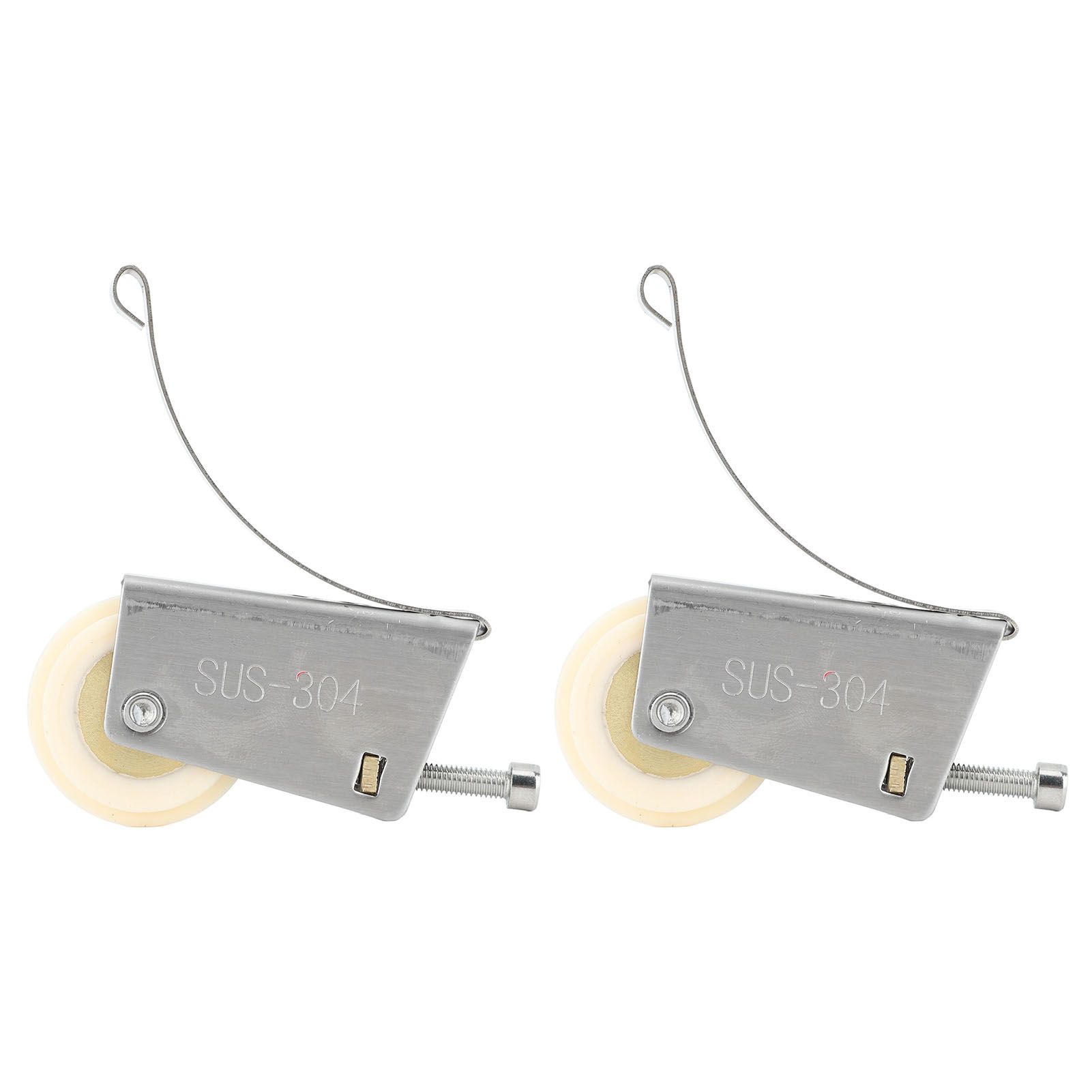 2Set Cabinet Sliding Door Window Roller Pulley Stainless Steel Sliding Door Window Roller Pulley Including Upper Wheel Waterproof Copper Core Cam Wheel - Image 4