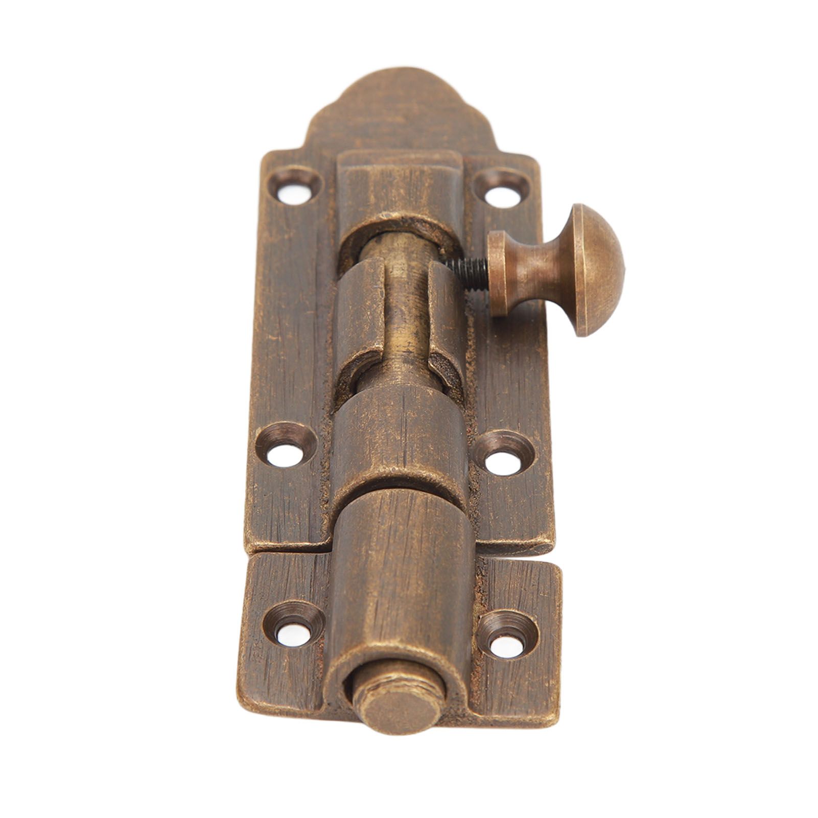 Barrel Bolt Buckle Rust Proof High Hardness Brass Antique Sliding Door Latch for Window Closet Furniture - Image 5