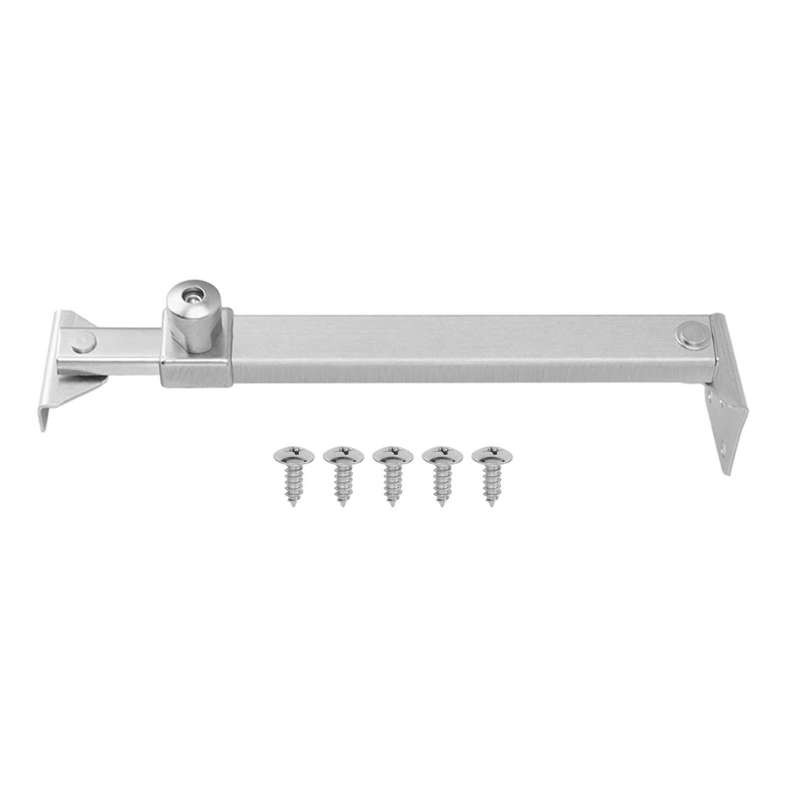 Casement Window Hinge Aluminum Alloy Windproof Concealed Hinge for Push Out Casement Windows Positioning Buckle Type 02 - Image 1
