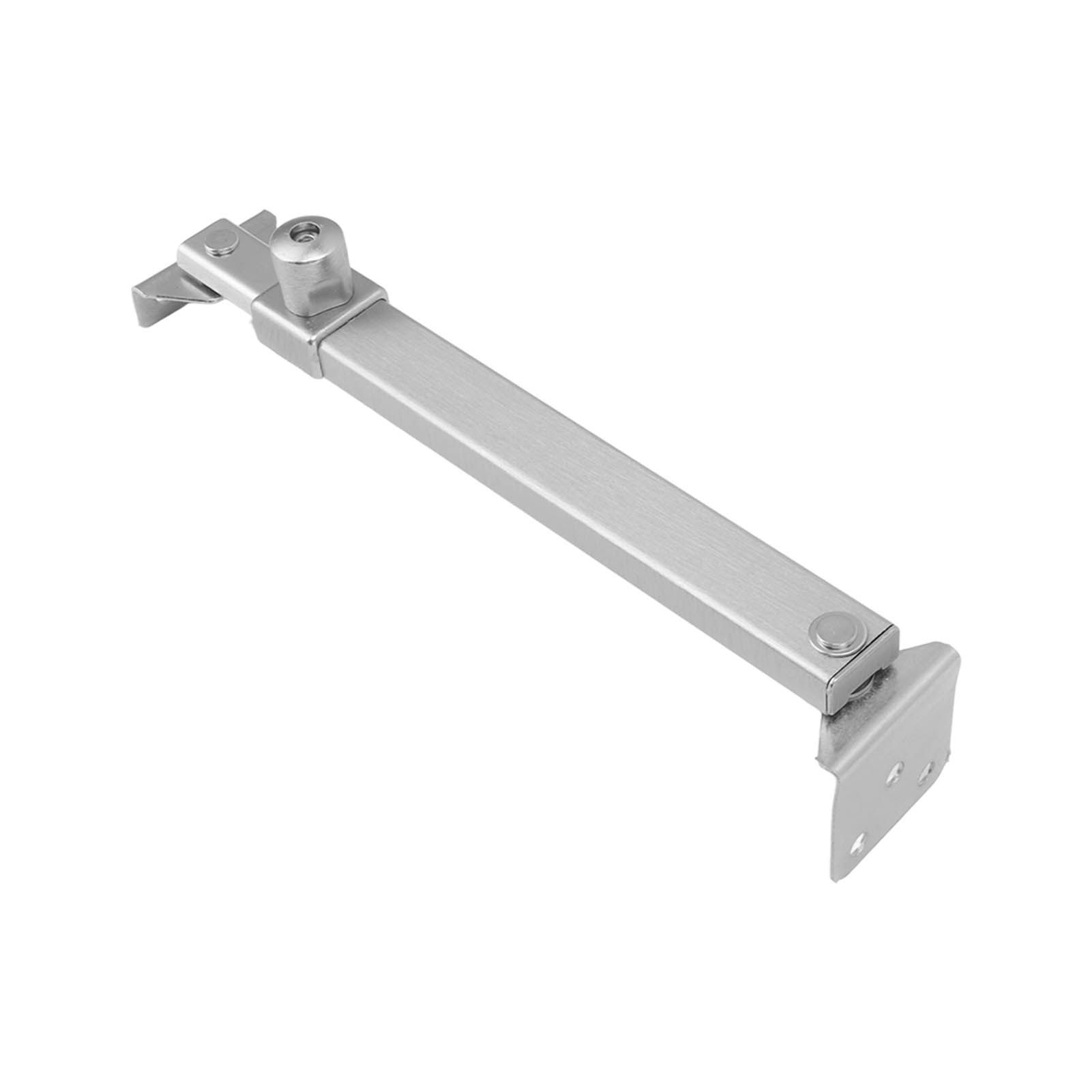 Casement Window Hinge Aluminum Alloy Windproof Concealed Hinge for Push Out Casement Windows Positioning Buckle Type 02 - Image 2