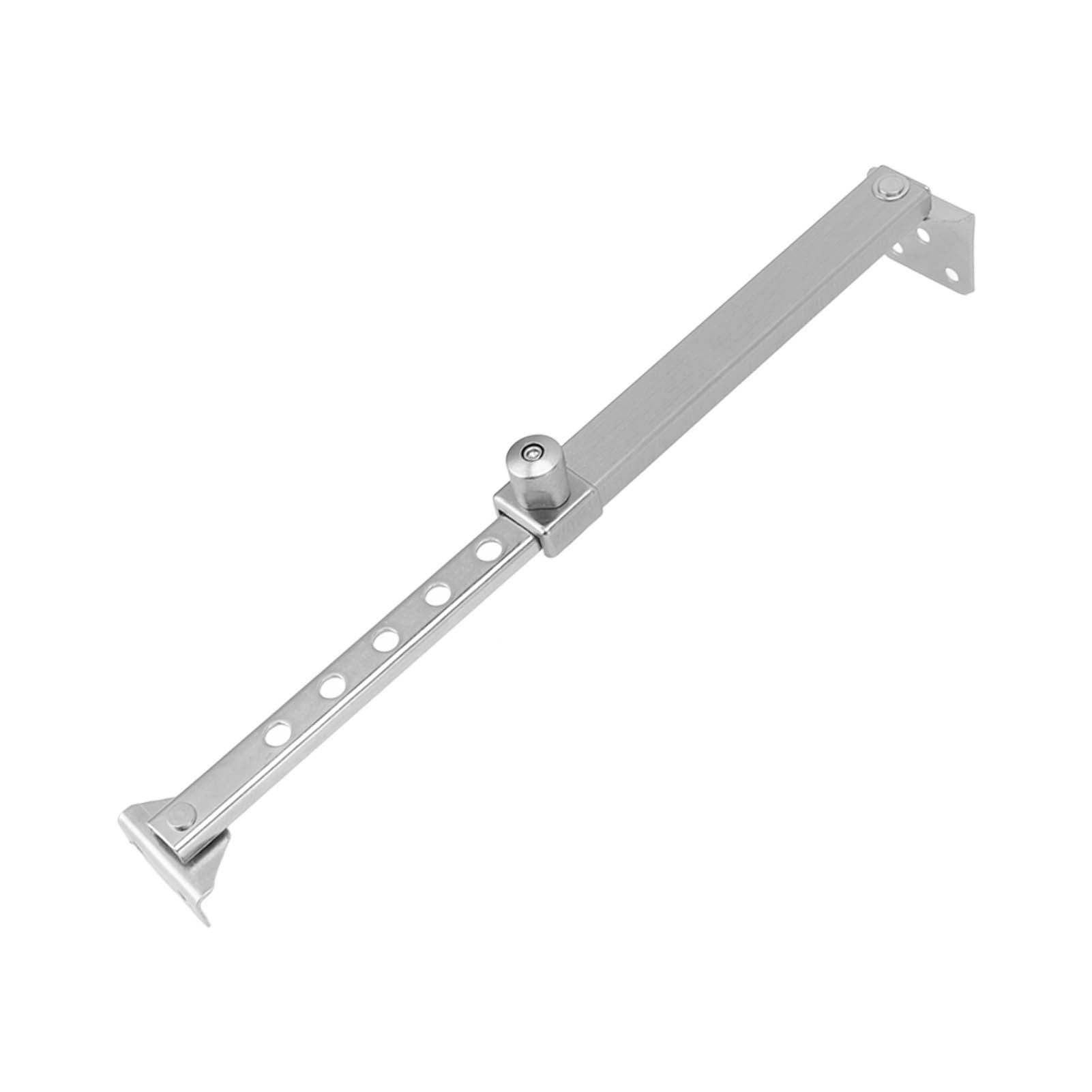 Casement Window Hinge Aluminum Alloy Windproof Concealed Hinge for Push Out Casement Windows Positioning Buckle Type 02 - Image 6