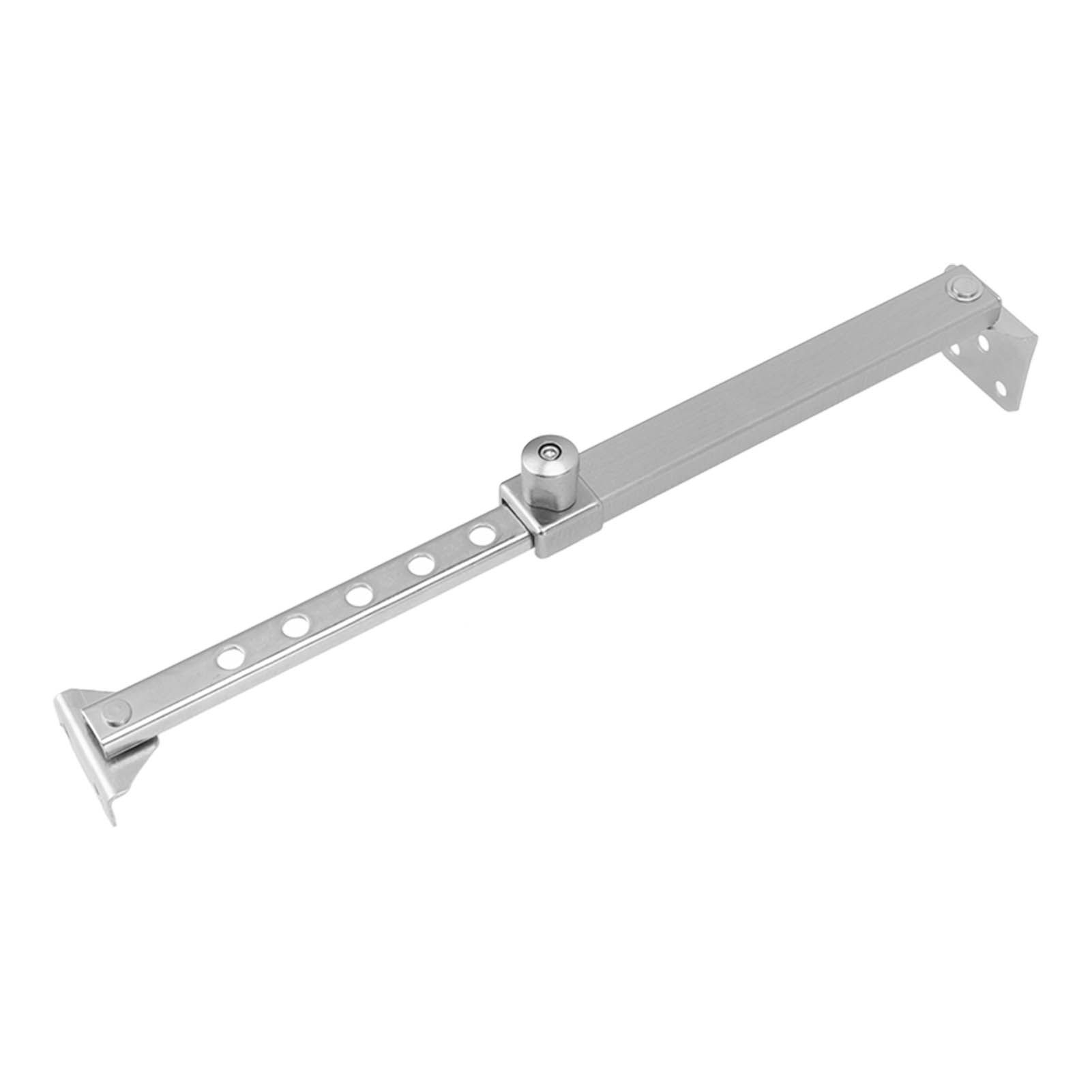 Casement Window Hinge Aluminum Alloy Windproof Concealed Hinge for Push Out Casement Windows Positioning Buckle Type 02 - Image 8