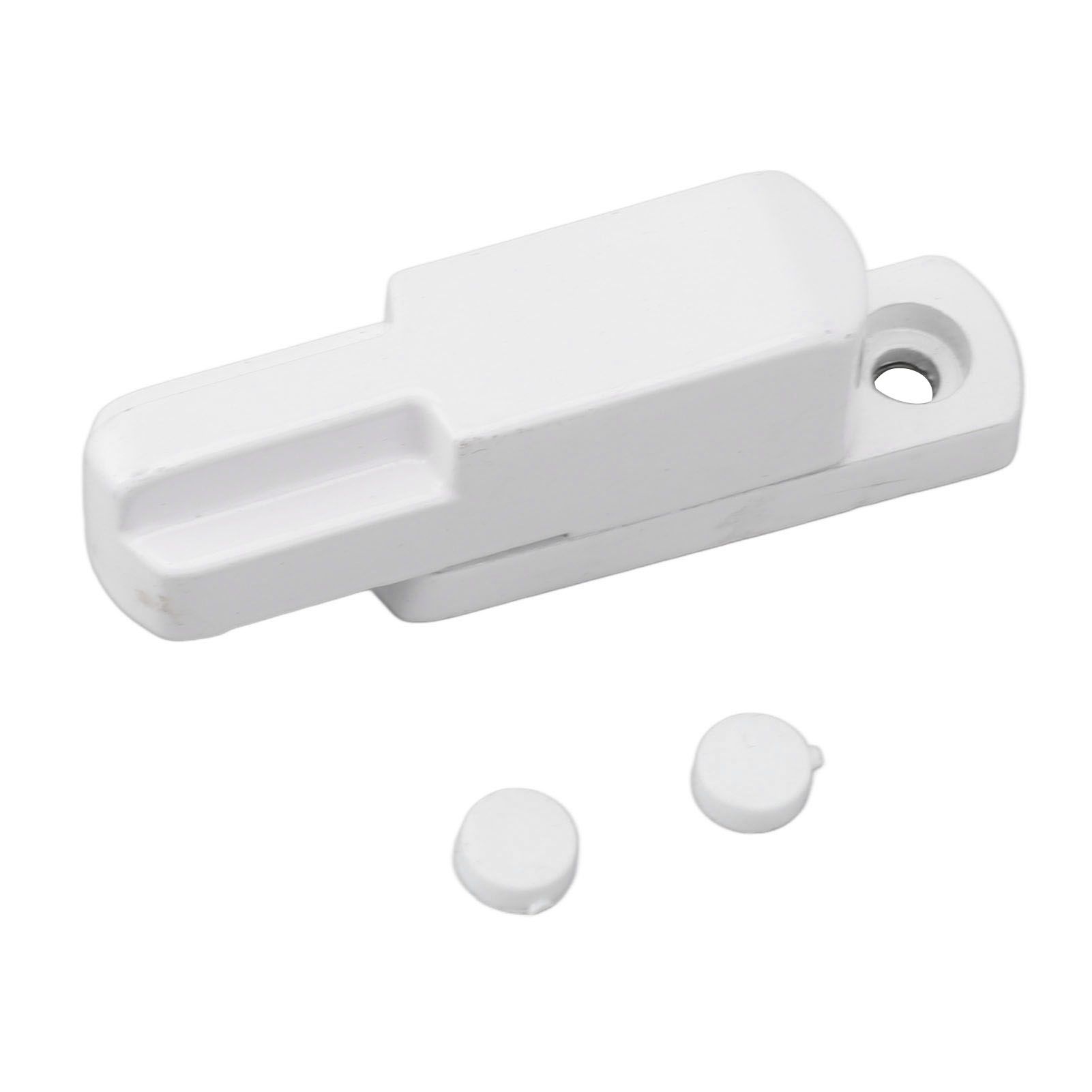 Window Latch Sash Lock Aluminum Alloy Anti Theft T Type Universal Child Proof Safety Lock for Home Security White - Image 3