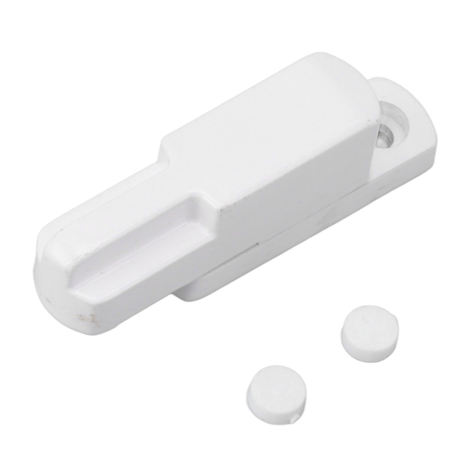 Window Latch Sash Lock Aluminum Alloy Anti Theft T Type Universal Child Proof Safety Lock for Home Security White - Image 4