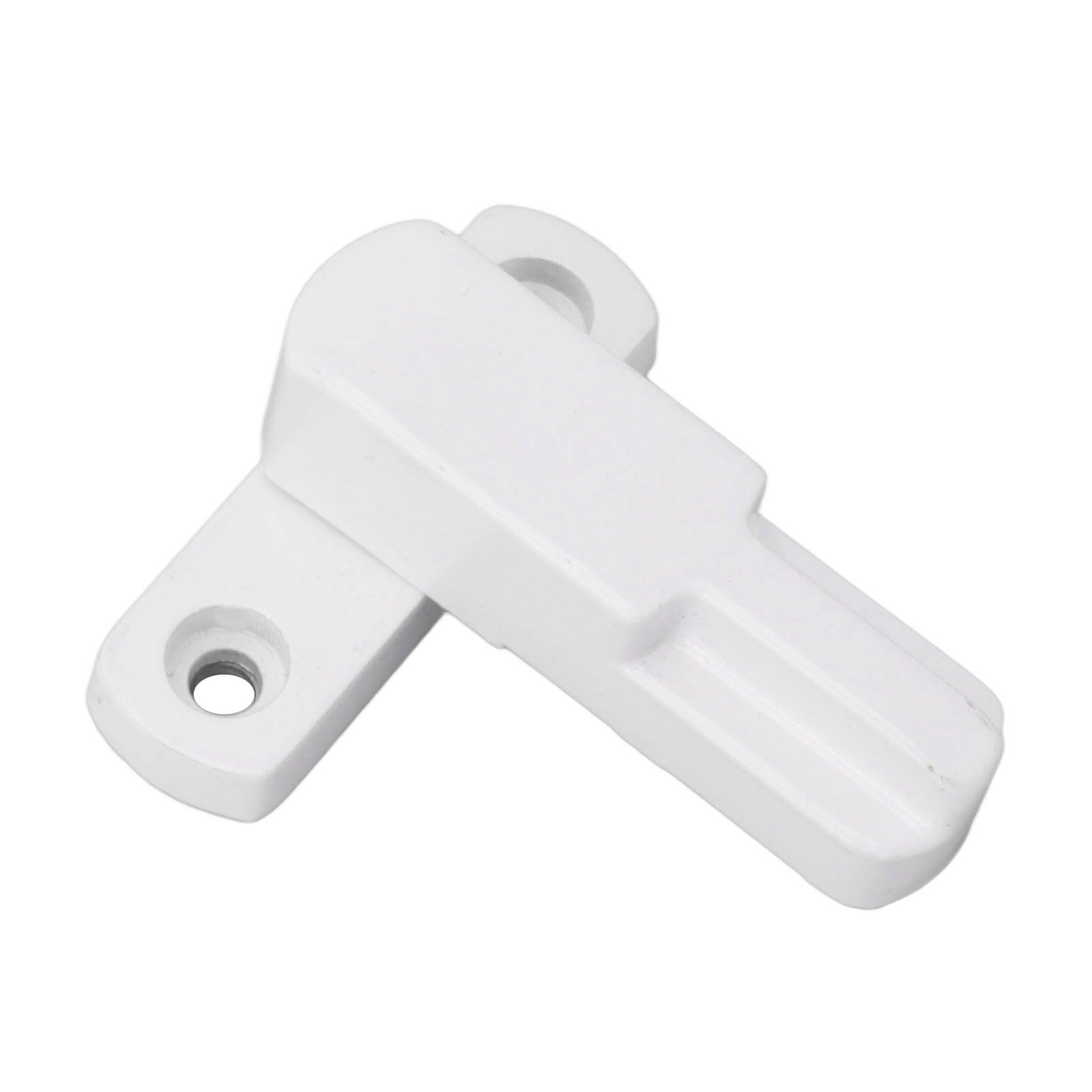 Window Latch Sash Lock Aluminum Alloy Anti Theft T Type Universal Child Proof Safety Lock for Home Security White - Image 7