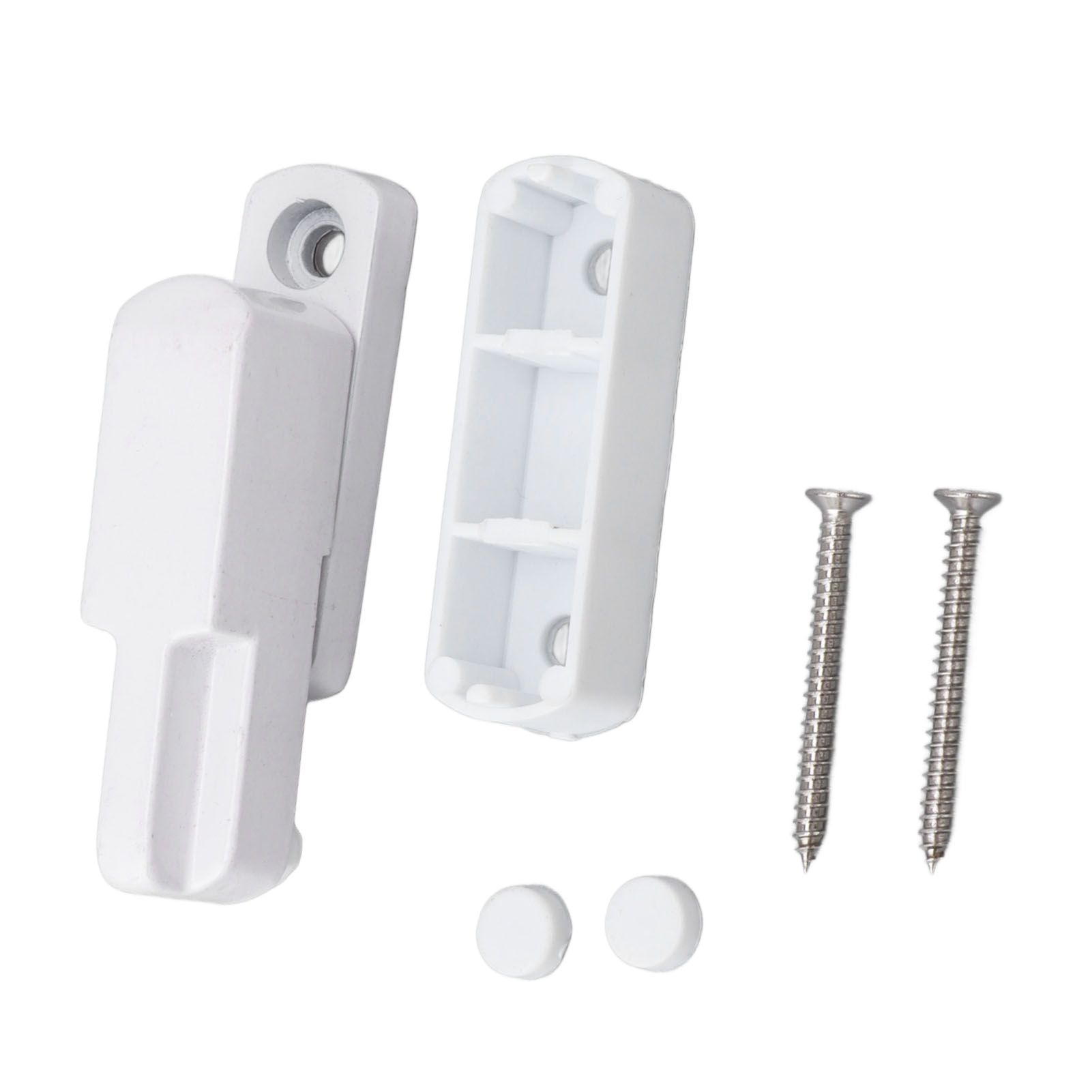 Window Sash Lock Aluminum Alloy T Type Sliding Window Latch Child Proof Safety Lock for Home Security White - Image 5