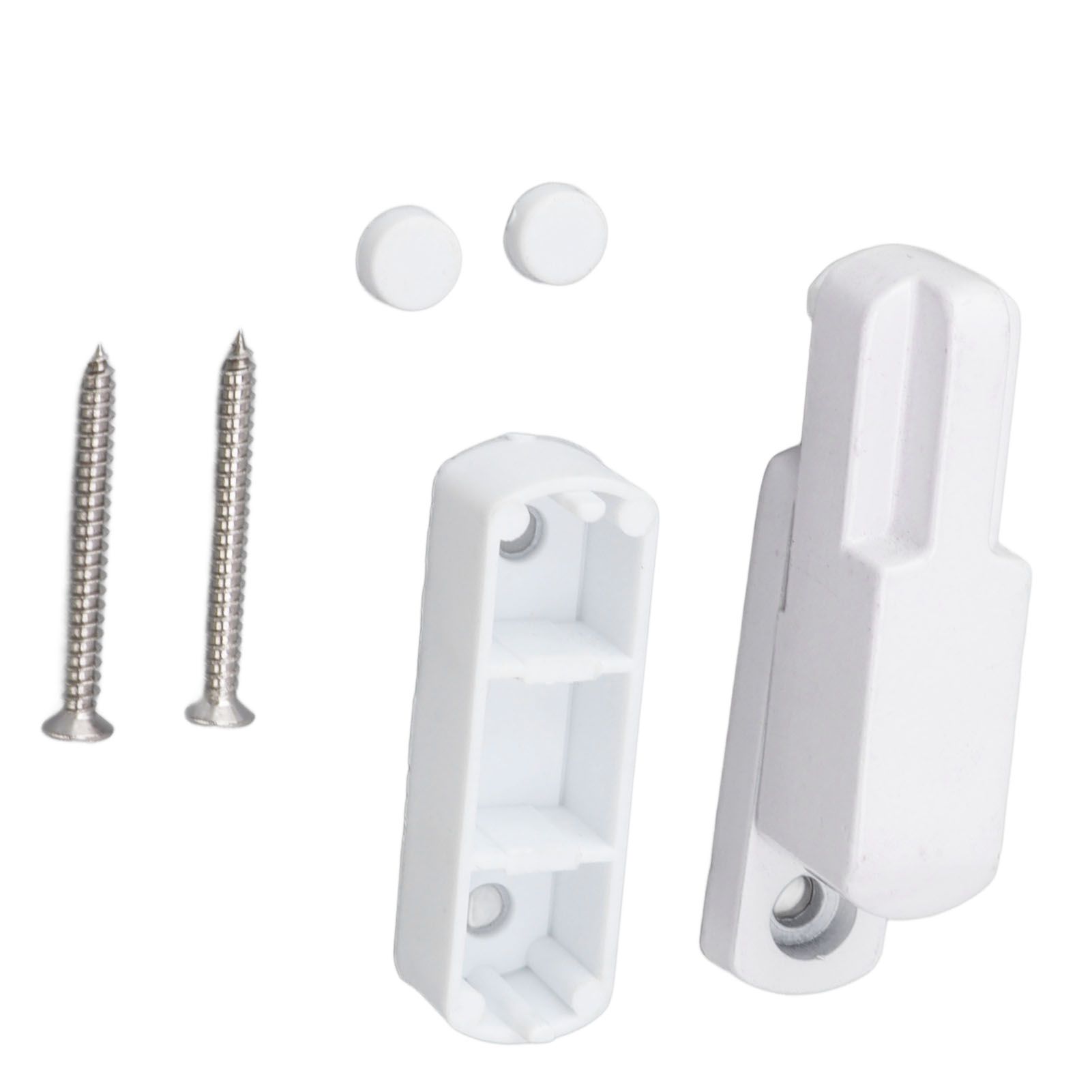 Window Sash Lock Aluminum Alloy T Type Sliding Window Latch Child Proof Safety Lock for Home Security White - Image 6