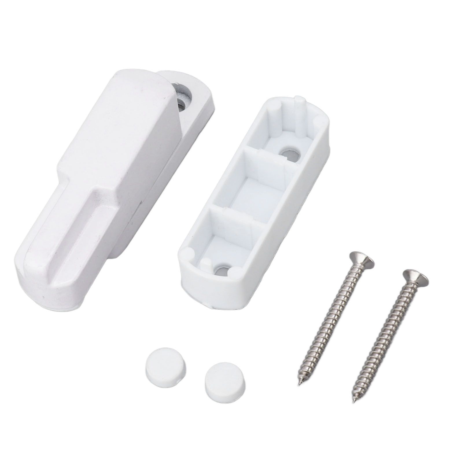 Window Sash Lock Aluminum Alloy T Type Sliding Window Latch Child Proof Safety Lock for Home Security White - Image 8