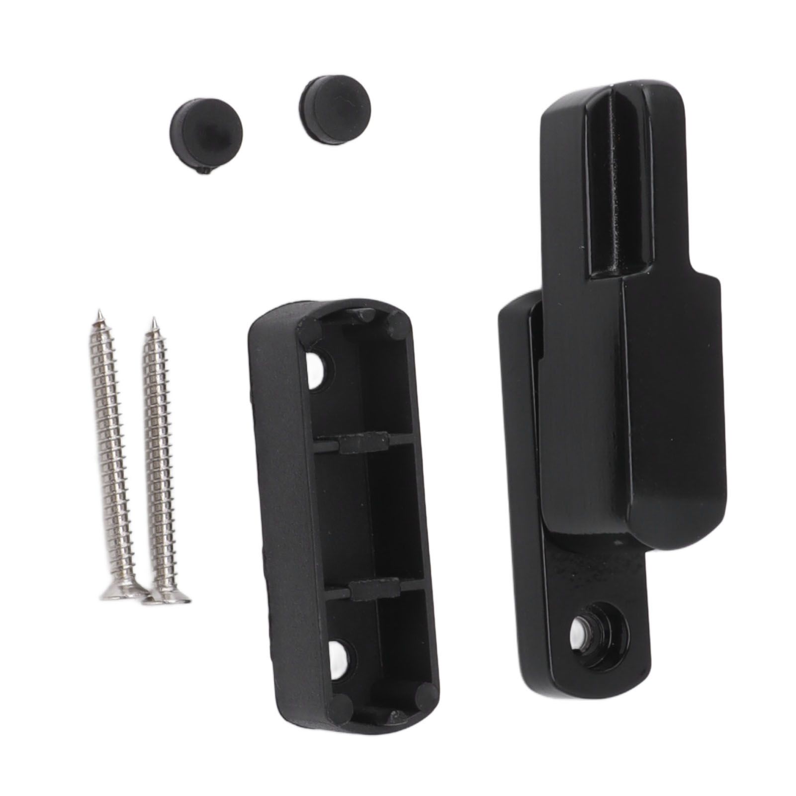 Window Sash Lock Aluminum Alloy T Type Sliding Window Latch Child Proof Safety Lock for Home Security Black - Image 4