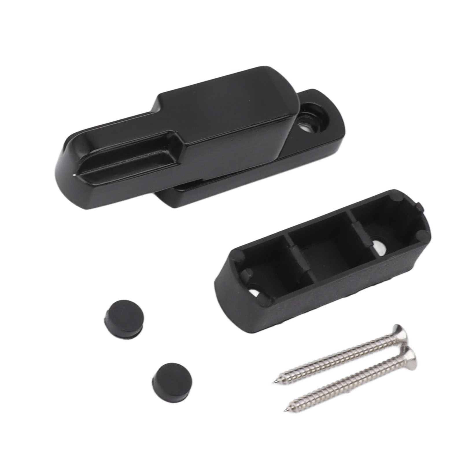 Window Sash Lock Aluminum Alloy T Type Sliding Window Latch Child Proof Safety Lock for Home Security Black - Image 5