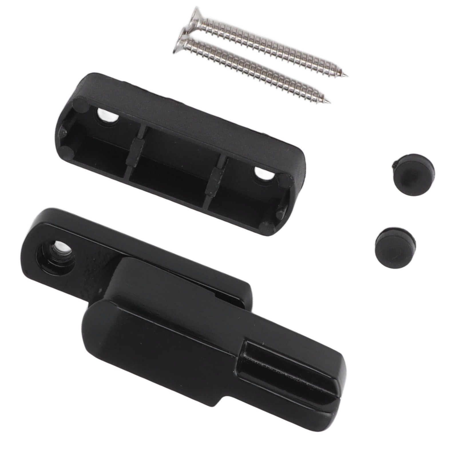 Window Sash Lock Aluminum Alloy T Type Sliding Window Latch Child Proof Safety Lock for Home Security Black - Image 6