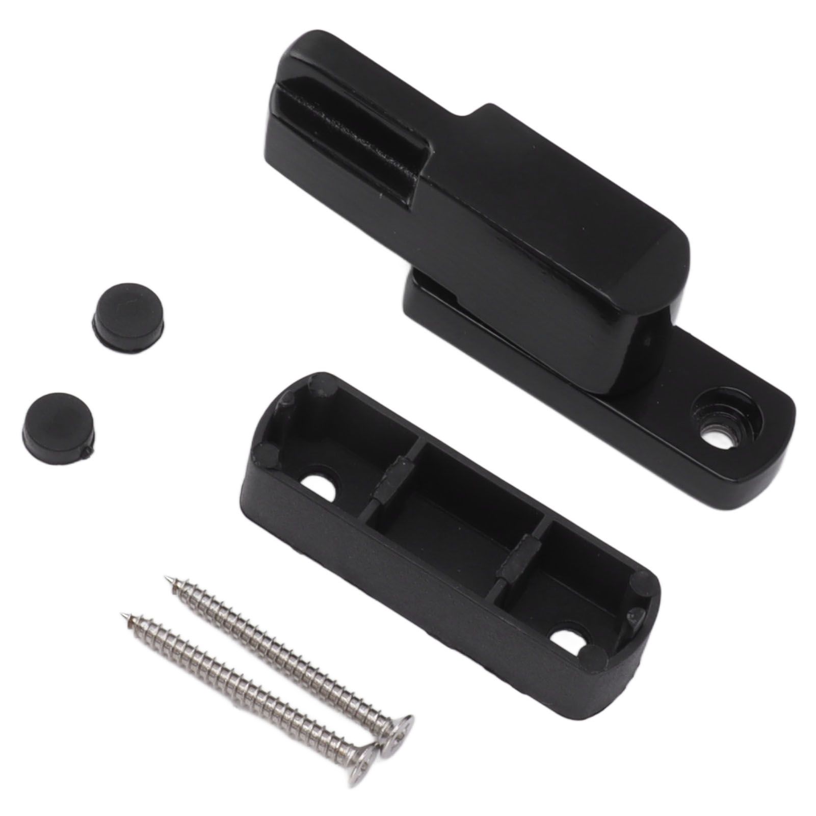 Window Sash Lock Aluminum Alloy T Type Sliding Window Latch Child Proof Safety Lock for Home Security Black - Image 8