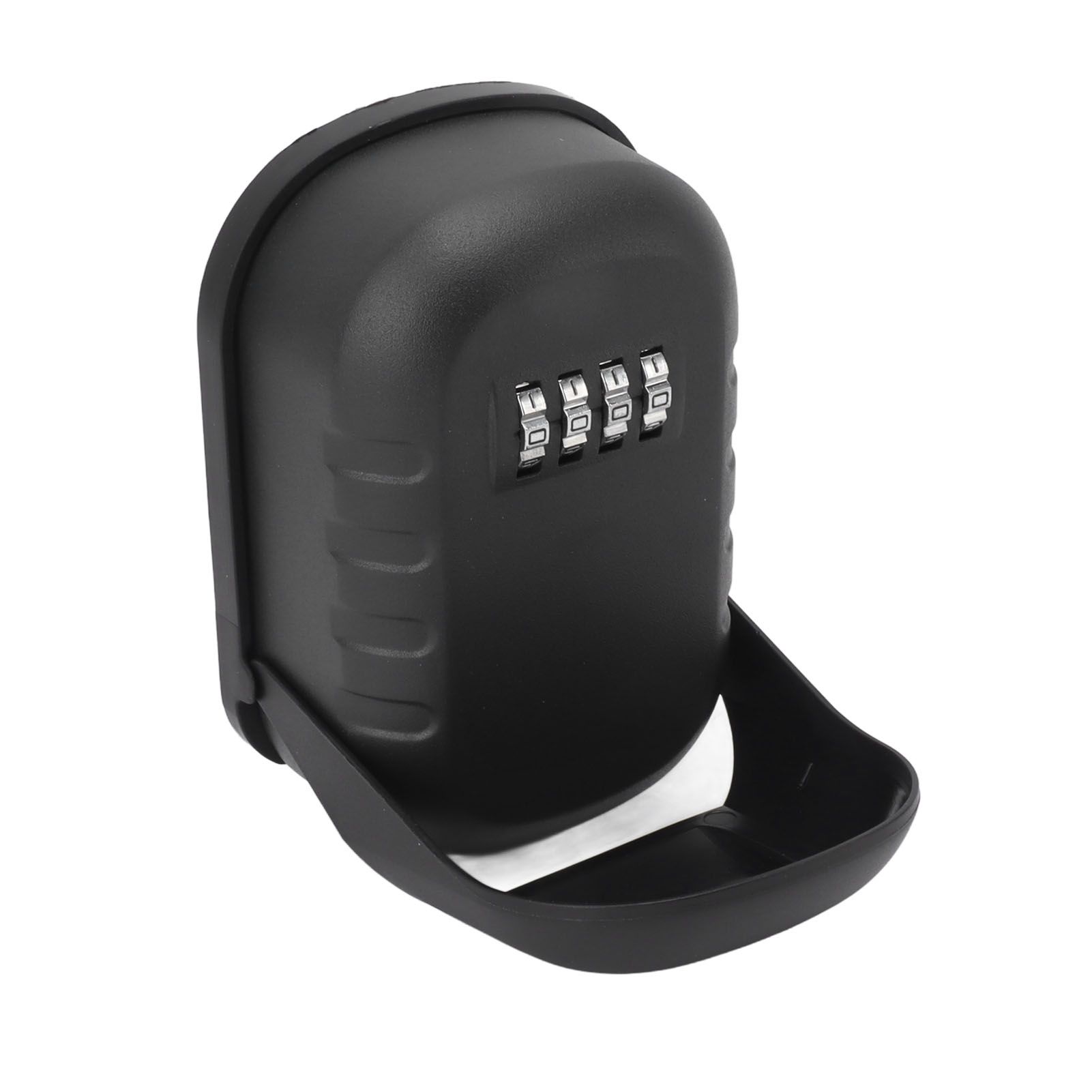 Key Lock Box Safe Security Wall Mounted Waterproof Password Combination Lock Storage Box for House Key Matte Black - Image 2