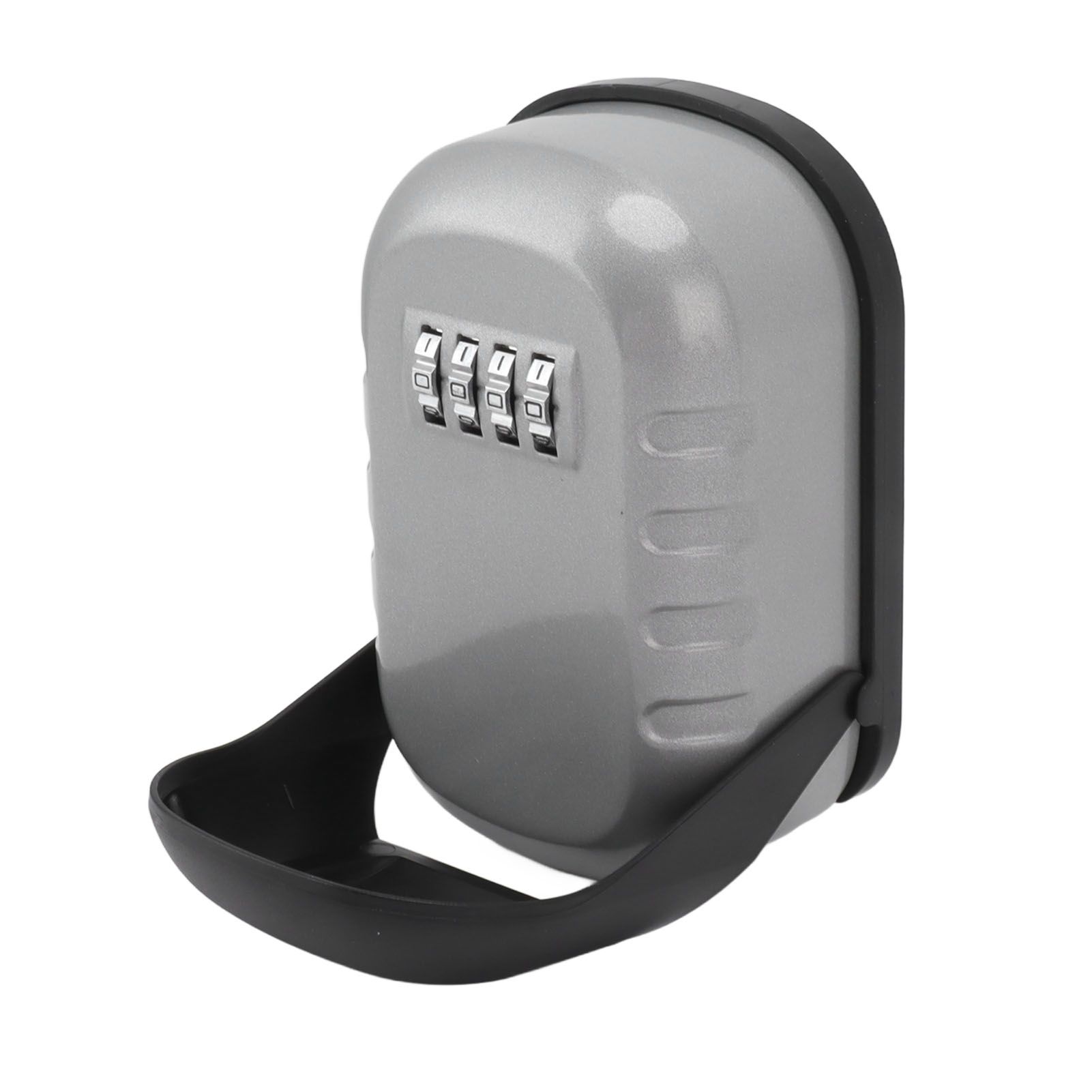 Key Lock Box Safe Security Wall Mounted Waterproof Password Combination Lock Storage Box for House Key Flash Silver - Image 5