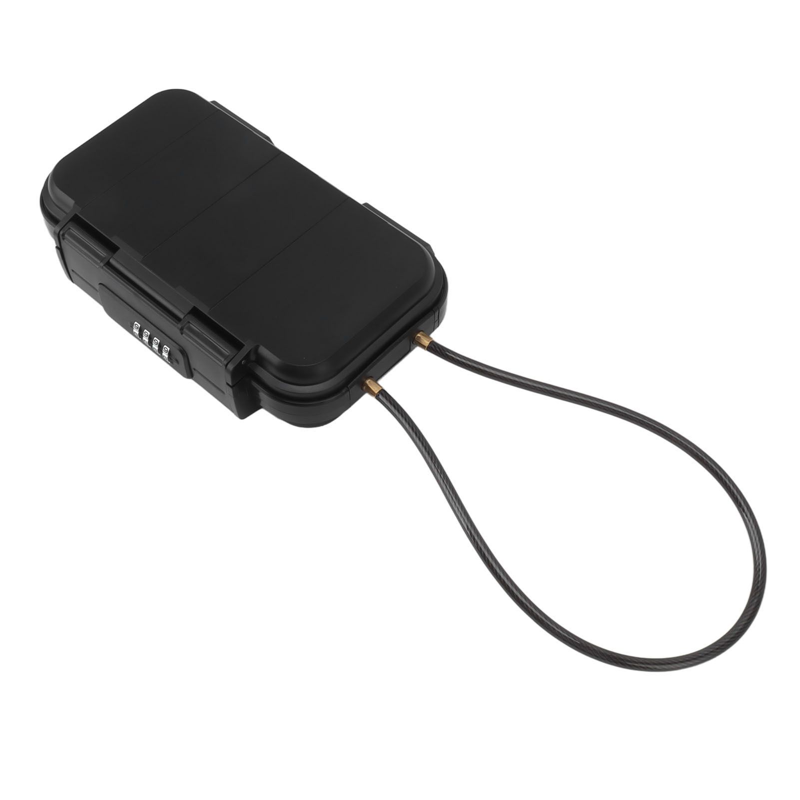 Portable Security Case Waterproof Rustproof Combination Security Key Lock Box for Outdoor - Image 5