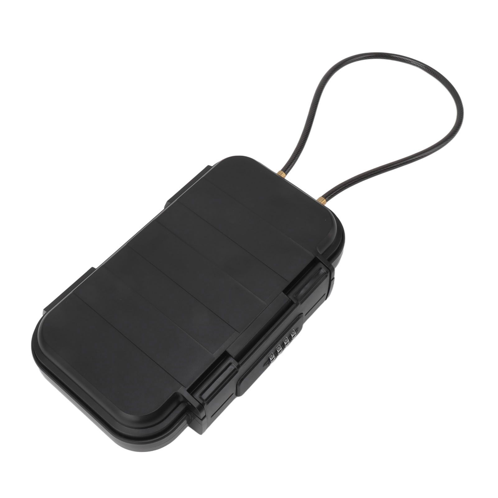 Portable Security Case Waterproof Rustproof Combination Security Key Lock Box for Outdoor - Image 6