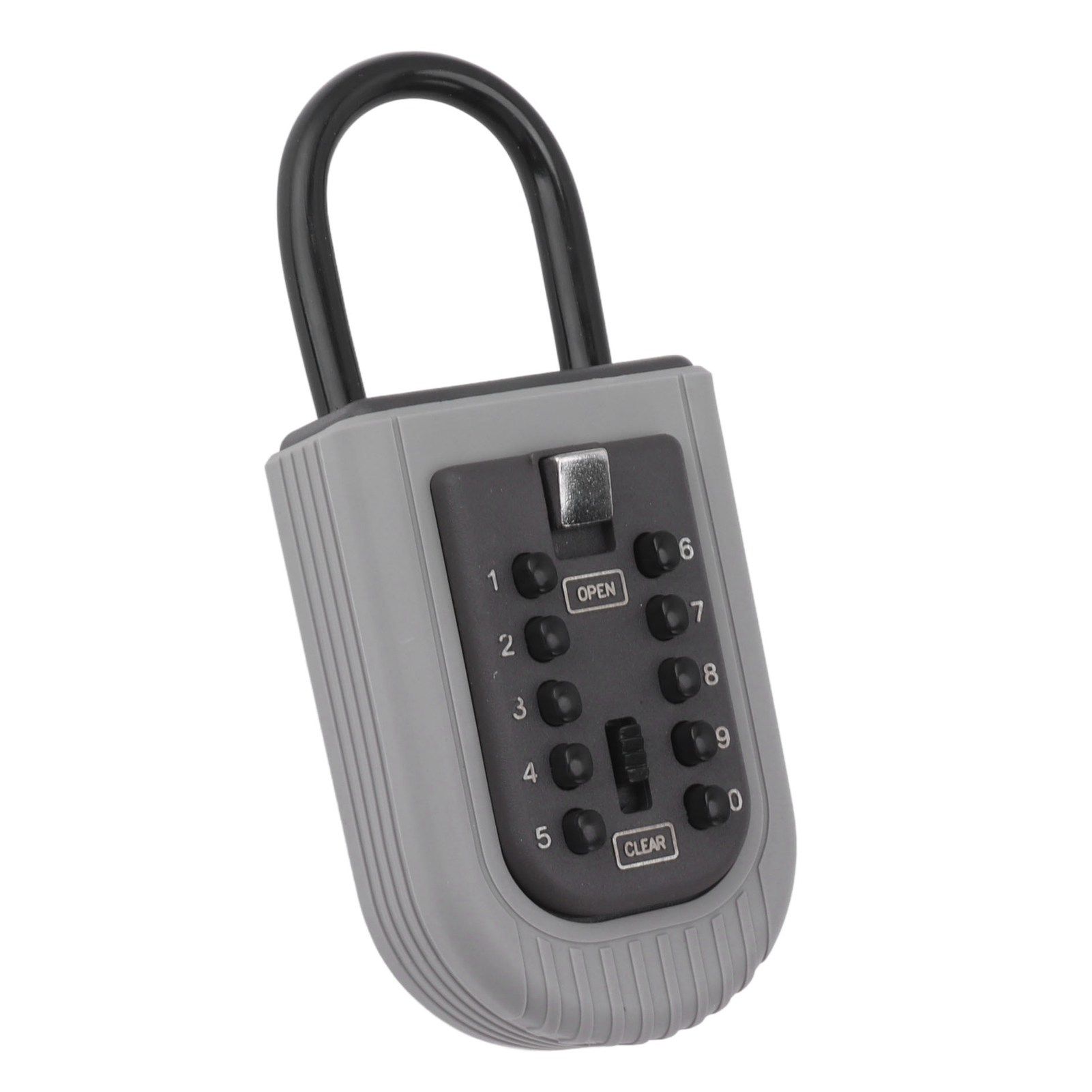 Key Lock Box Code Access Weather Resistant Wall Mount Safety Lock Box Key Lockbox with Hook for Home Car - Image 3