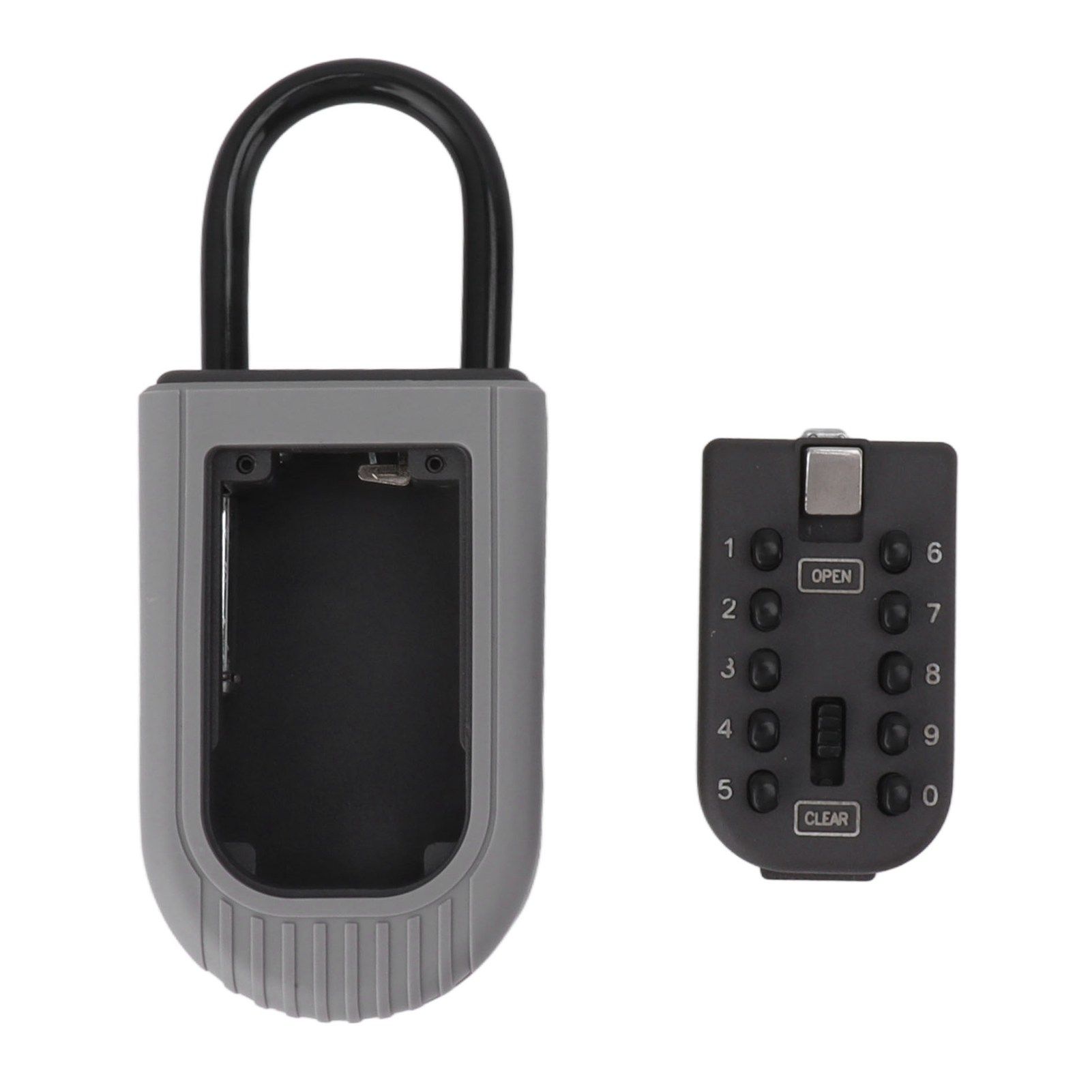 Key Lock Box Code Access Weather Resistant Wall Mount Safety Lock Box Key Lockbox with Hook for Home Car - Image 7