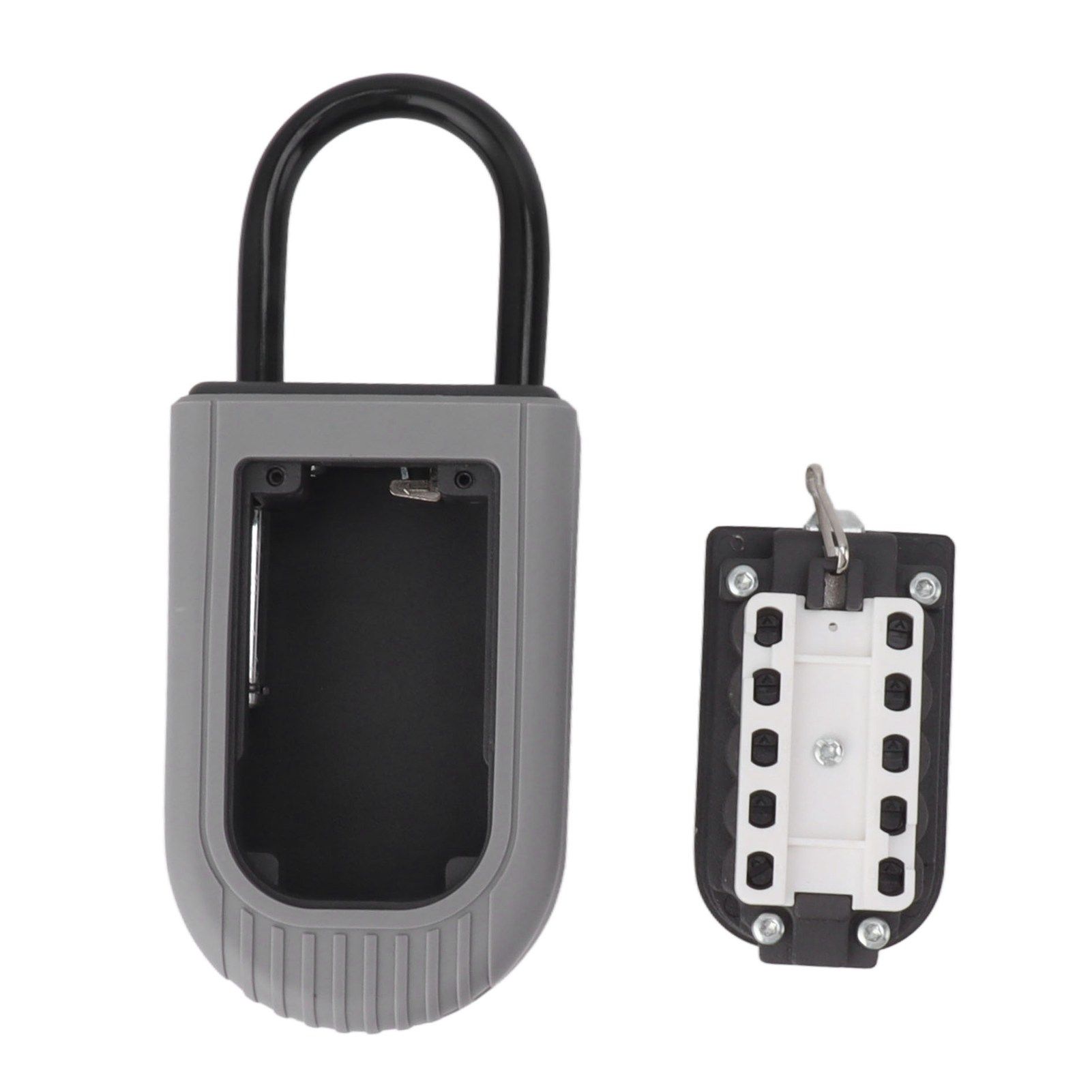 Key Lock Box Code Access Weather Resistant Wall Mount Safety Lock Box Key Lockbox with Hook for Home Car - Image 8