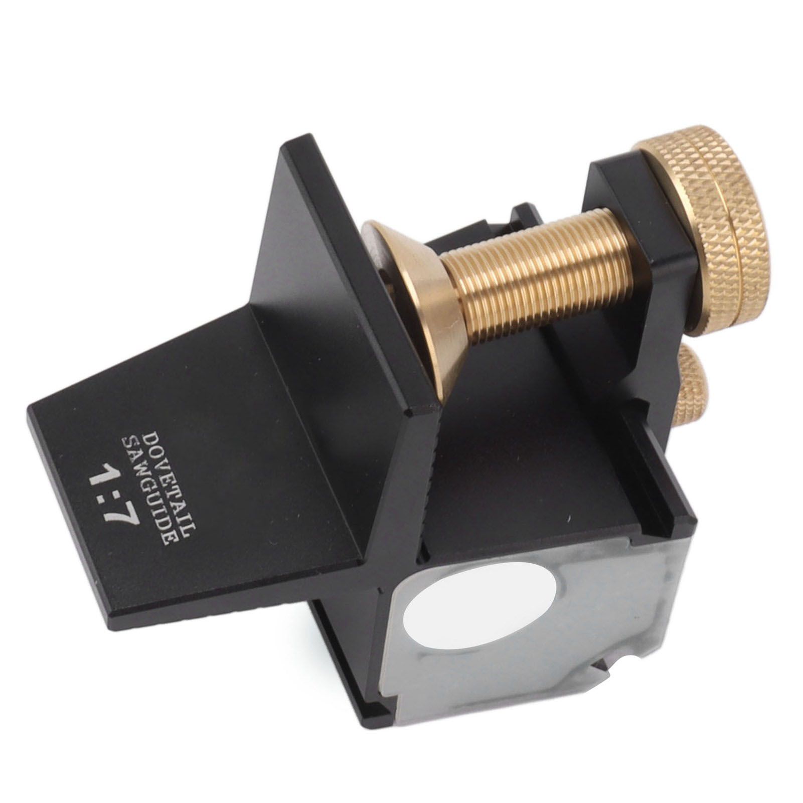 Woodworking Dovetail Magnetic Saw 1:7 Accuracy Cutting Aluminum Alloy Wood Joints Guide Gauge - Image 3