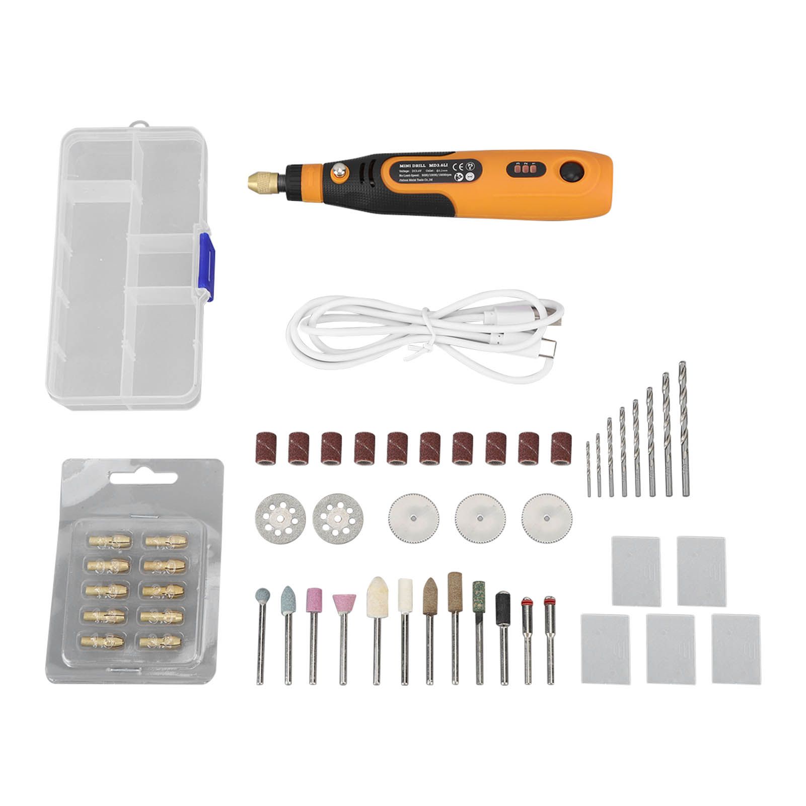 Electric Carving Pen 3.6V Multifunctional USB Mini Engraver Mini Electric Engraver Etching Pen for Grinding Polishing - Image 1