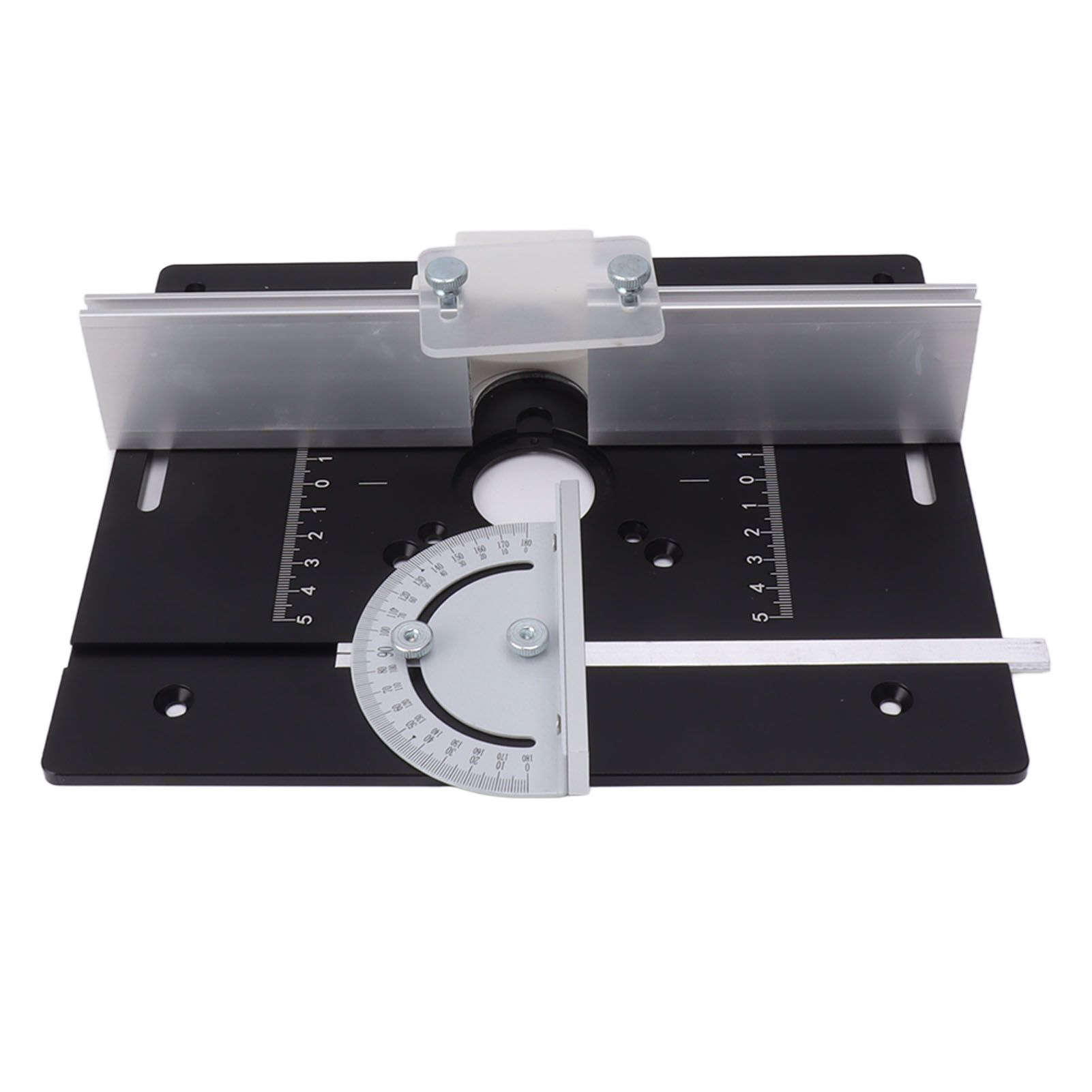 Router Table Insert Board Aluminum Alloy Steel Height Adjustable Milling Trimming Machine Insert Plate - Image 4