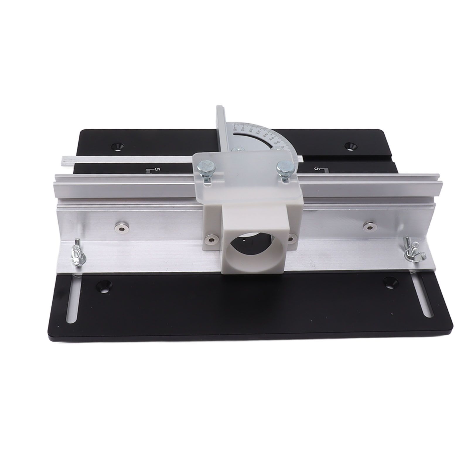 Router Table Insert Board Aluminum Alloy Steel Height Adjustable Milling Trimming Machine Insert Plate - Image 5