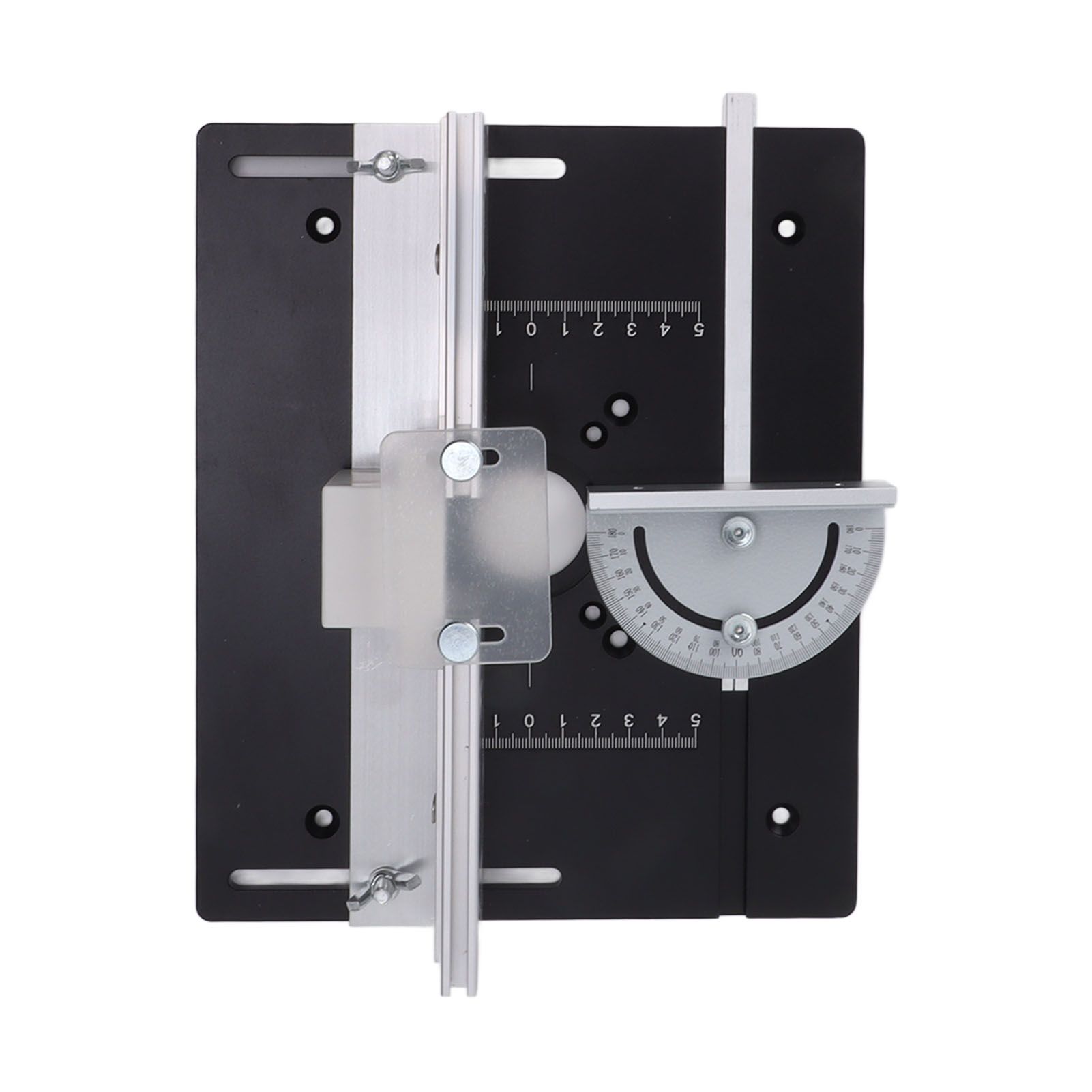 Router Table Insert Board Aluminum Alloy Steel Height Adjustable Milling Trimming Machine Insert Plate - Image 7