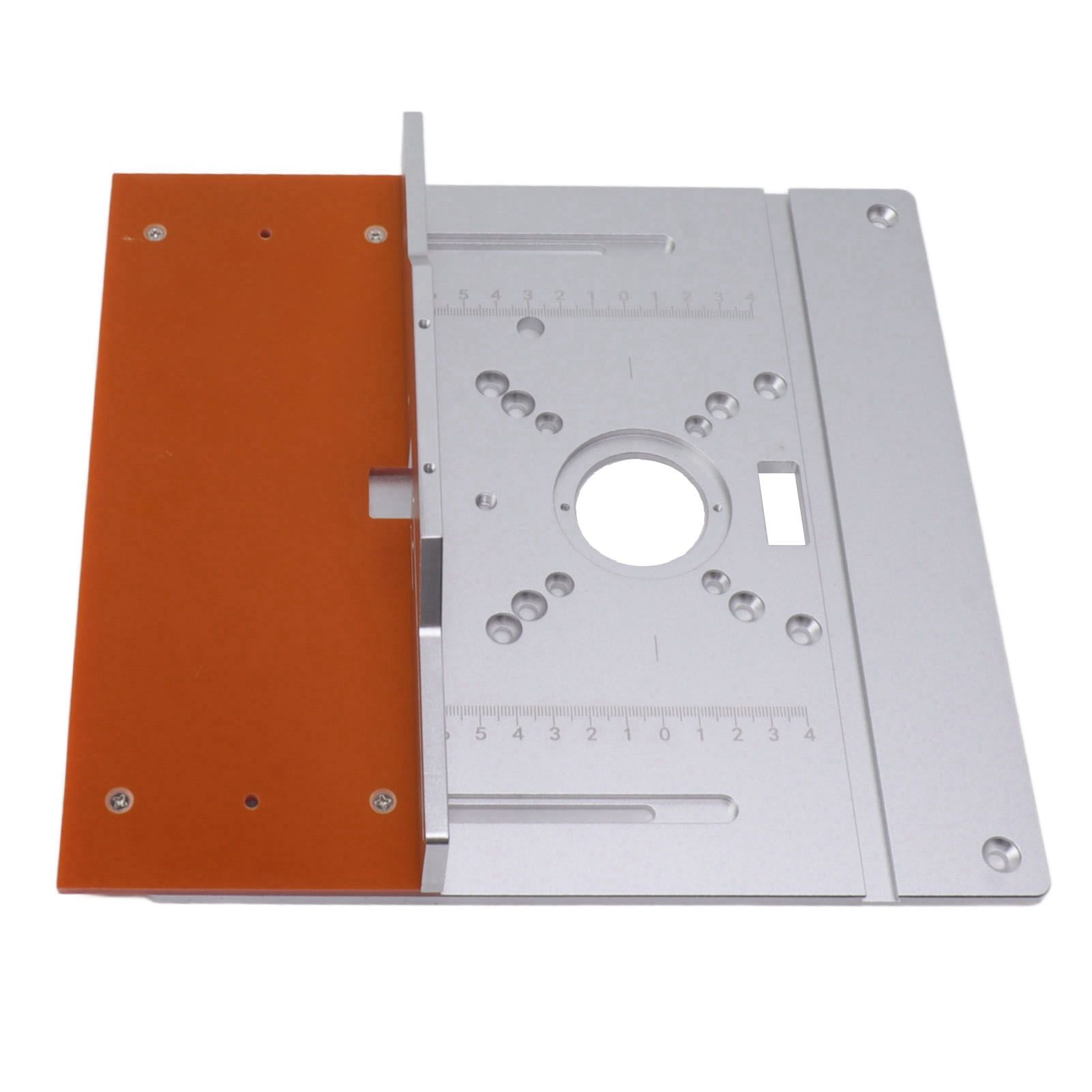 Aluminium Router Table Insert Plate Table for Woodworking Benches Router Plate Wood Tools Milling Trimming Machine - Image 4