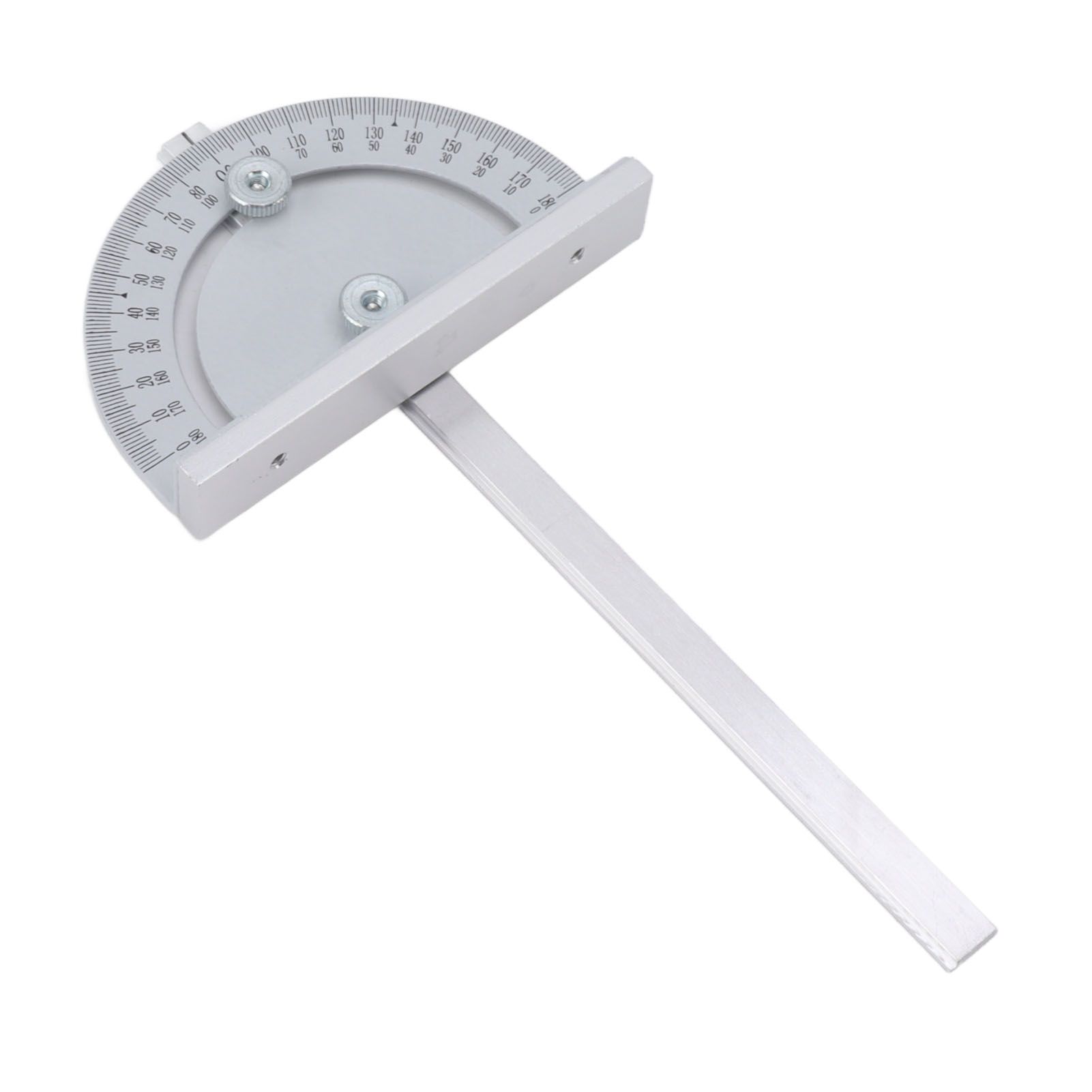 180 Degree Protractor Woodworking Engraving Protractor Aluminum Alloy Protractor - Image 2