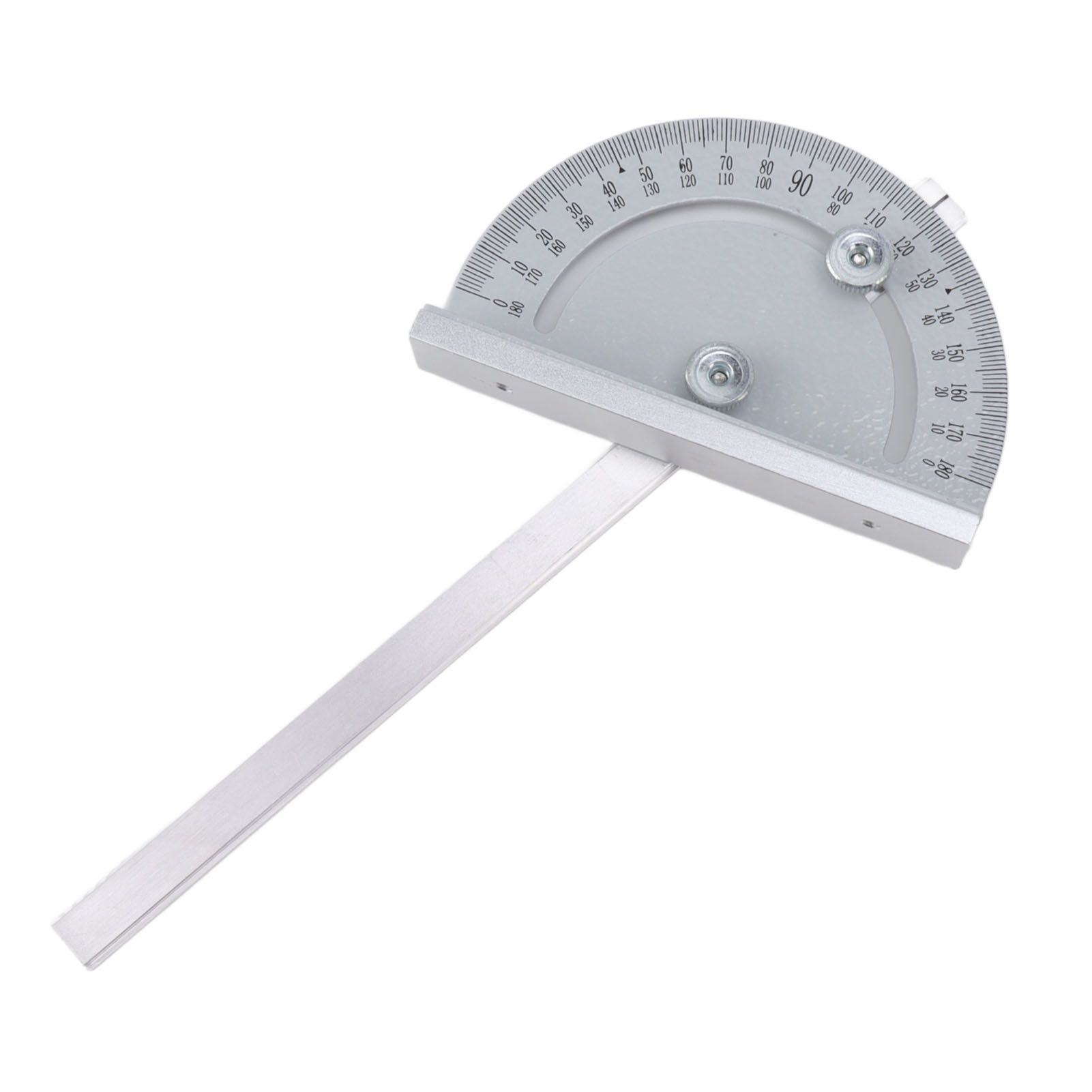 180 Degree Protractor Woodworking Engraving Protractor Aluminum Alloy Protractor - Image 3