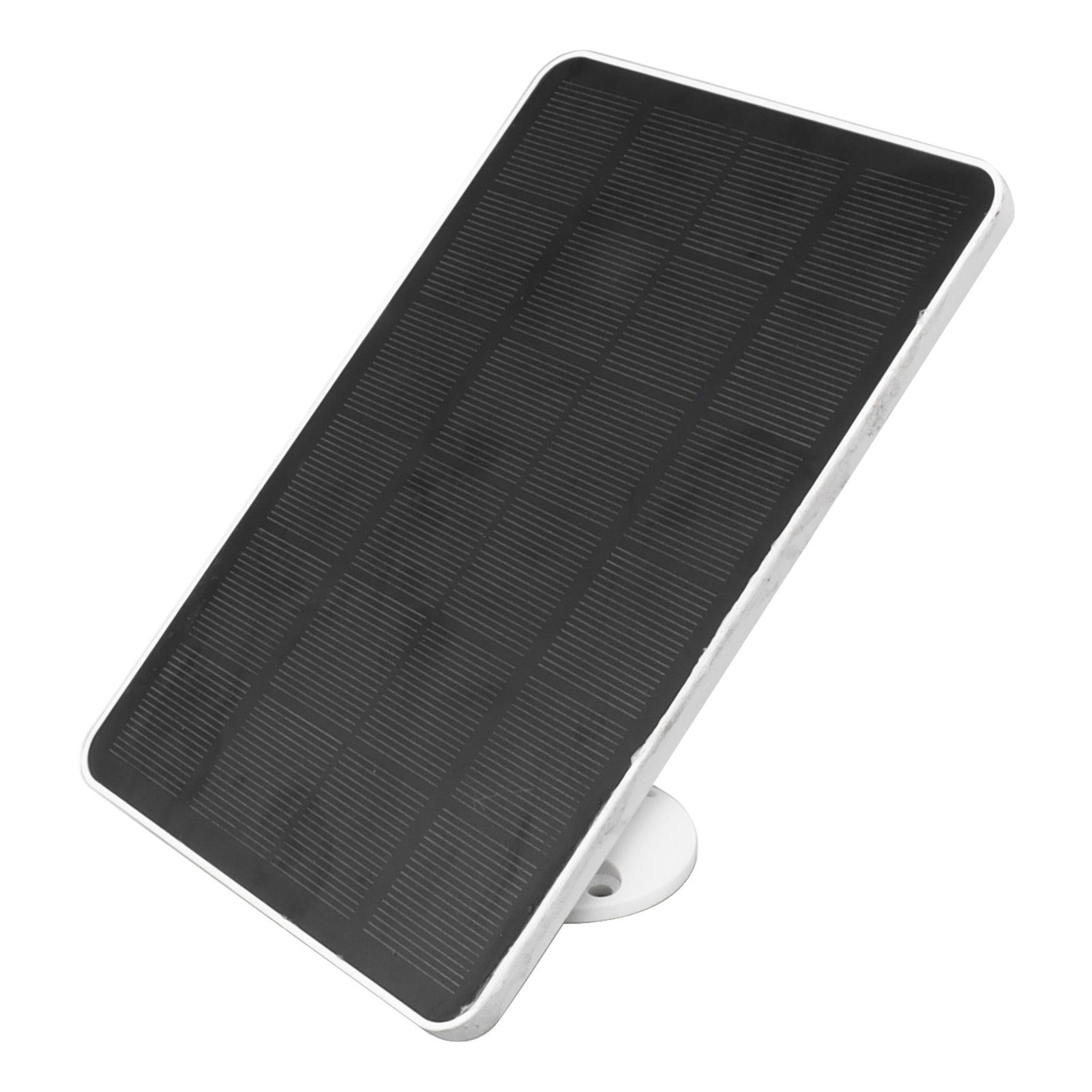 4W 5V Solar Panel for Wireless Outdoor Security Camera IP65 Waterproof Solar Charging Panel with Adjustable Bracket White - Image 4