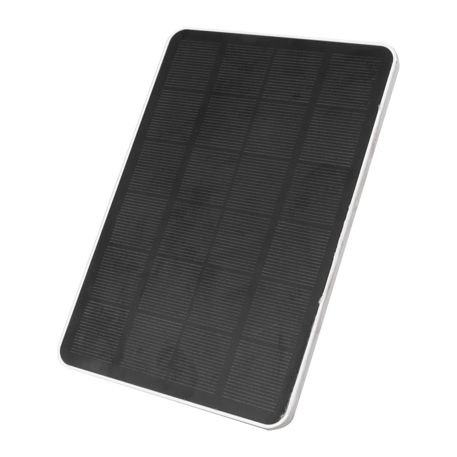 4W 5V Solar Panel for Wireless Outdoor Security Camera IP65 Waterproof Solar Charging Panel with Adjustable Bracket White - Image 5