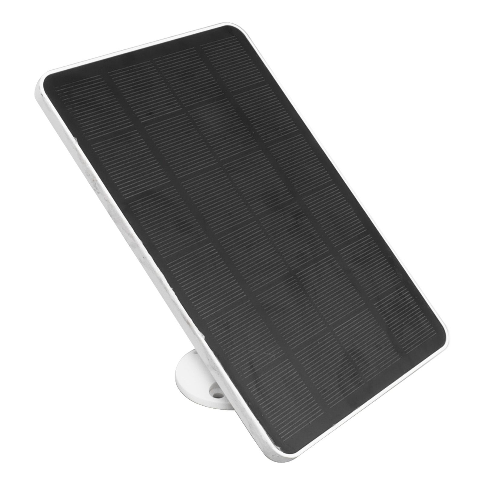 4W 5V Solar Panel for Wireless Outdoor Security Camera IP65 Waterproof Solar Charging Panel with Adjustable Bracket White - Image 8