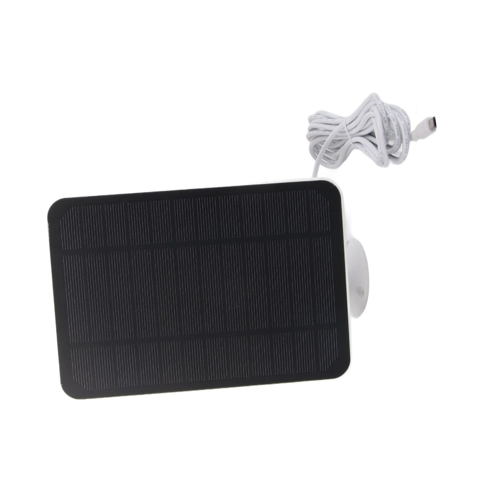 4W 5V Solar Panel for Arlo for Ring for Blink Security Camera IP65 Waterproof Solar Charger with 360 Degree Adjustable Bracket White - Image 8