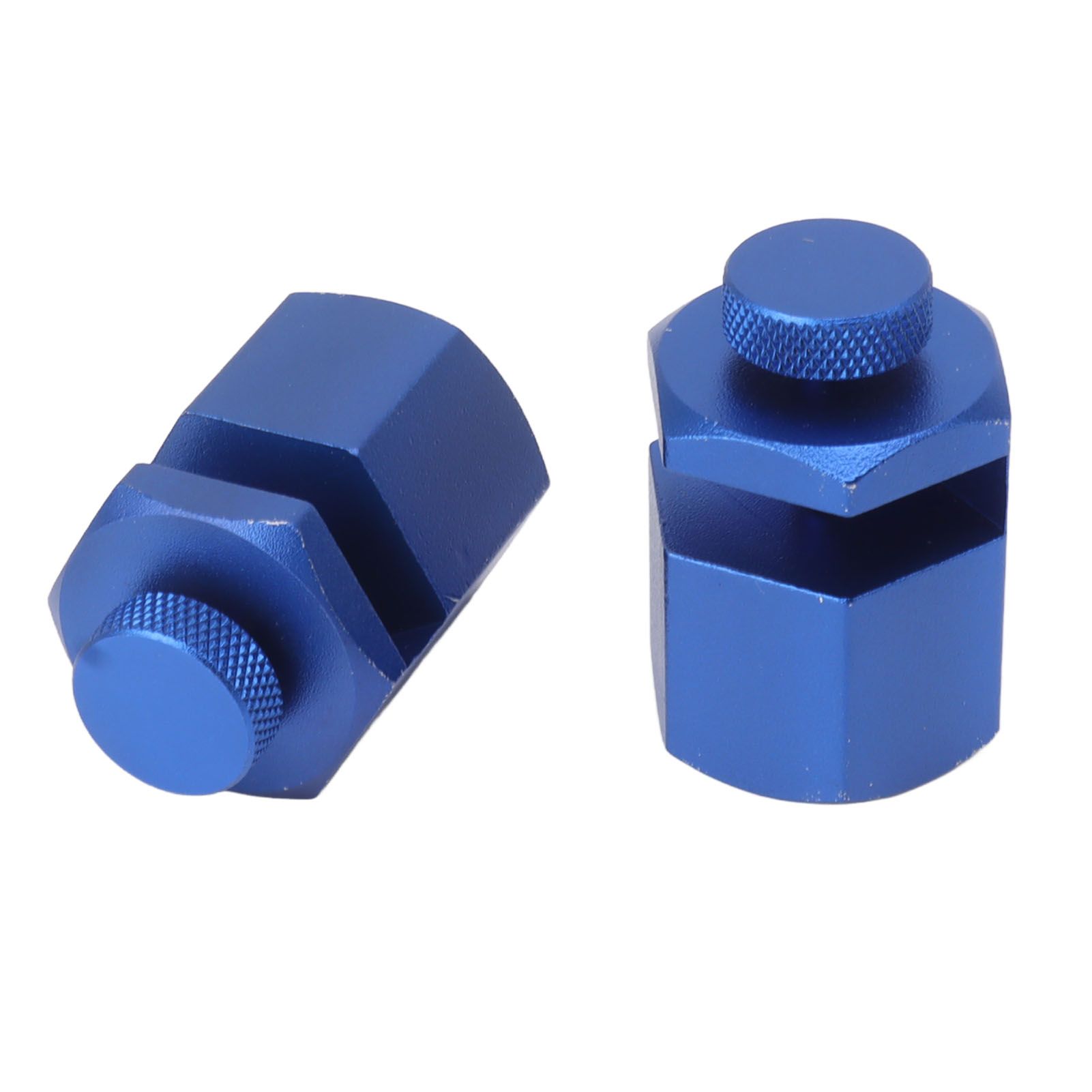 2PCS Stair Guages Knobs Aluminium Alloy Stair Stringer Layout Tool for Framing Square Carpentry Rafter Blue - Image 4