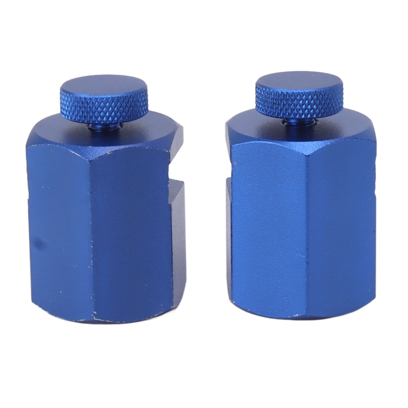 2PCS Stair Guages Knobs Aluminium Alloy Stair Stringer Layout Tool for Framing Square Carpentry Rafter Blue - Image 6