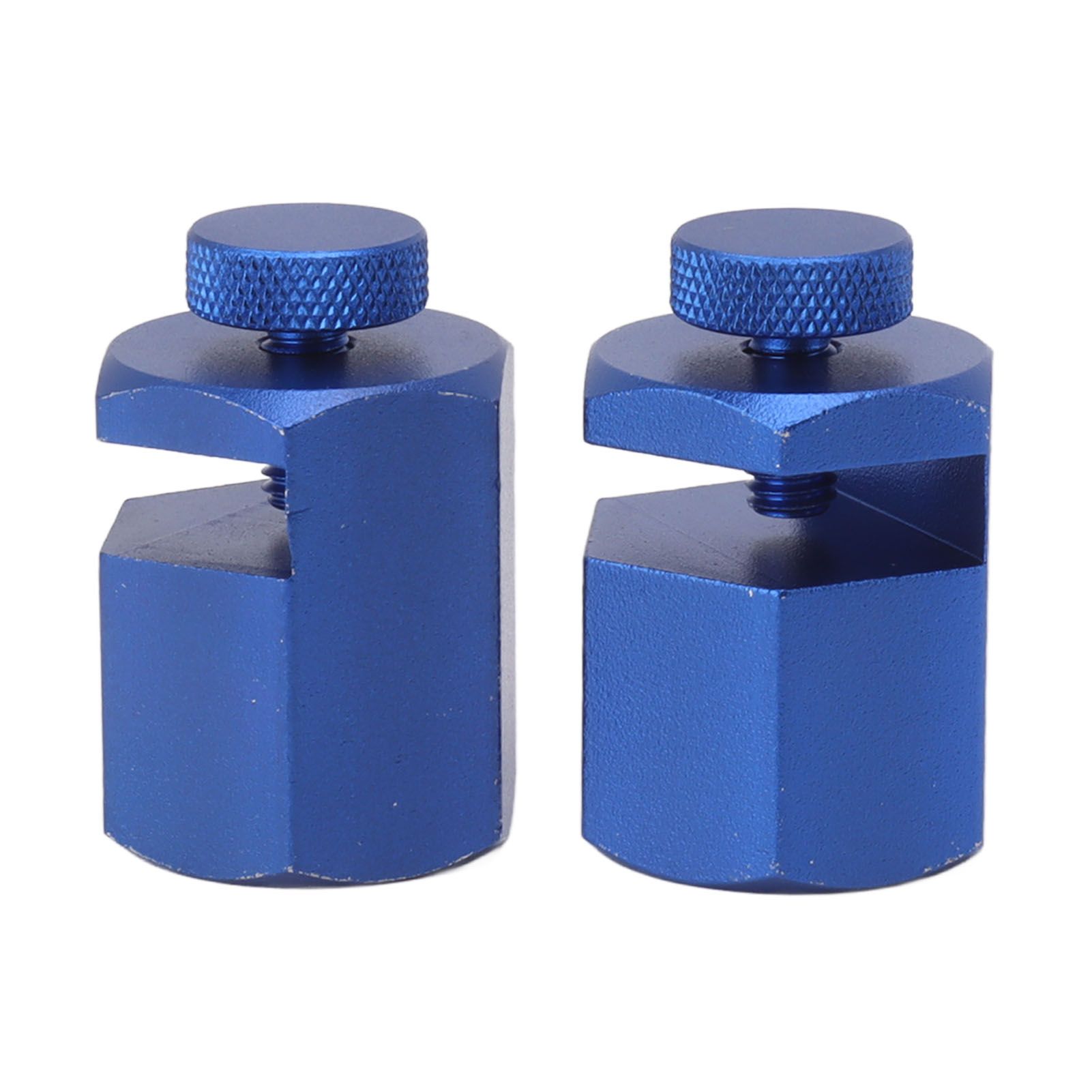 2PCS Stair Guages Knobs Aluminium Alloy Stair Stringer Layout Tool for Framing Square Carpentry Rafter Blue - Image 7