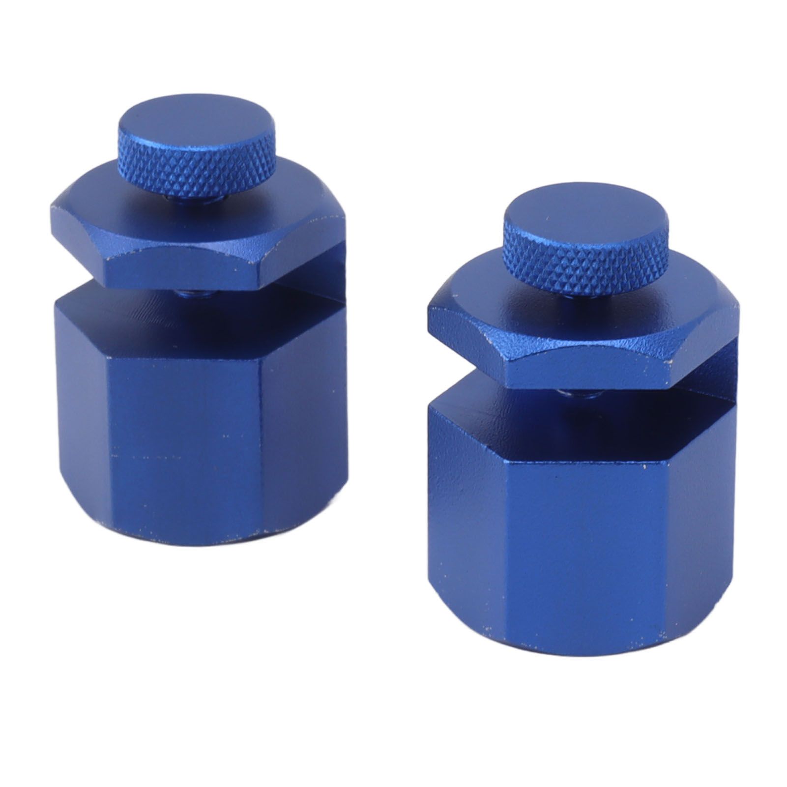 2PCS Stair Guages Knobs Aluminium Alloy Stair Stringer Layout Tool for Framing Square Carpentry Rafter Blue - Image 8
